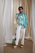 MARINA diamond Kaftan Co-ord with scarf (Set of 3) - BANANA labs