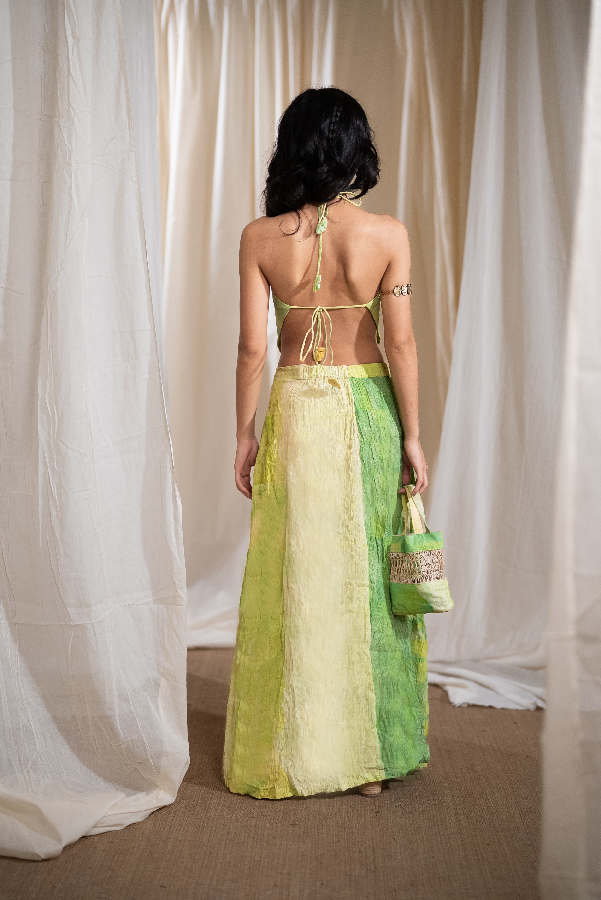 MARINA textural skirt Coordinate