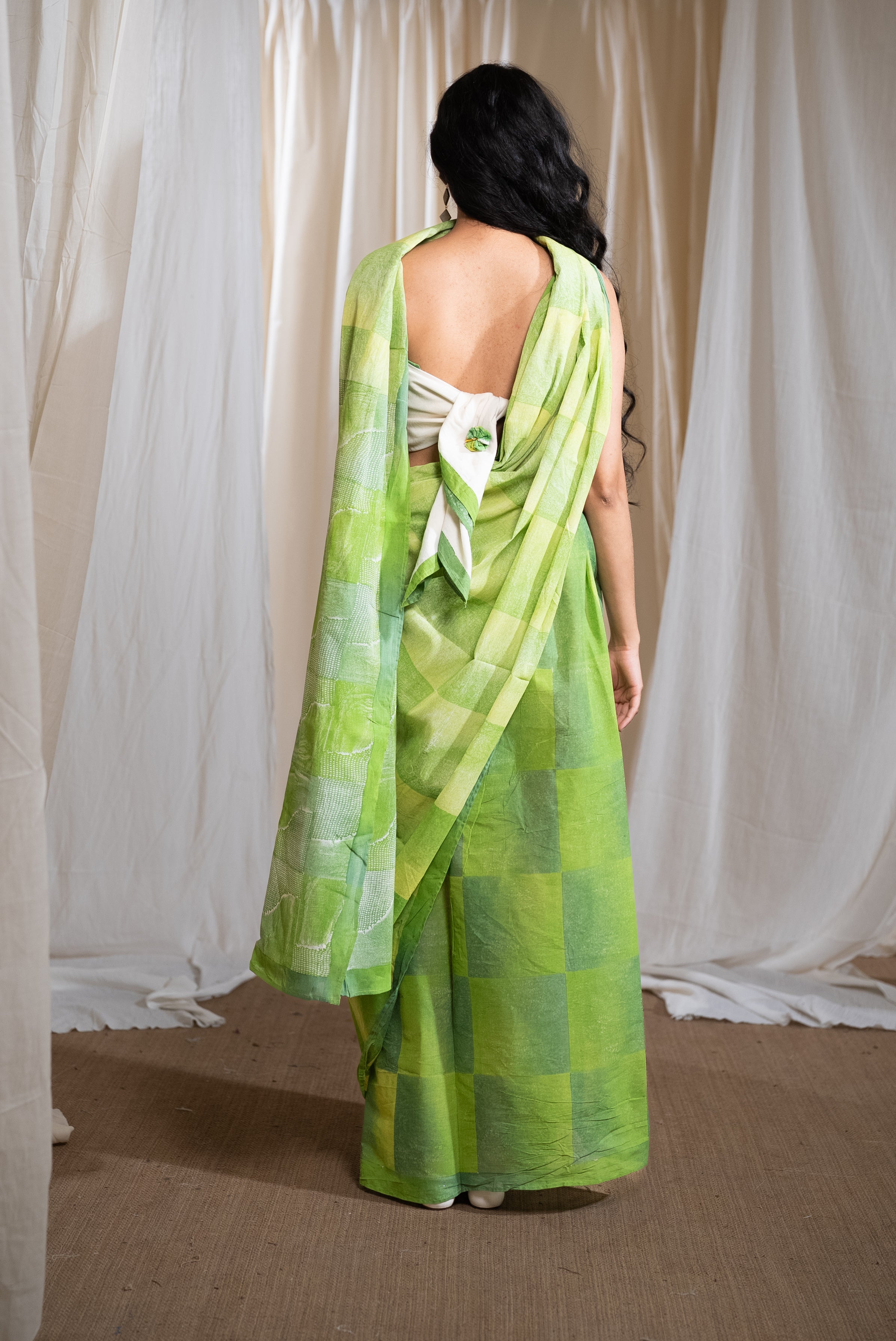 MARINA siren mul saree