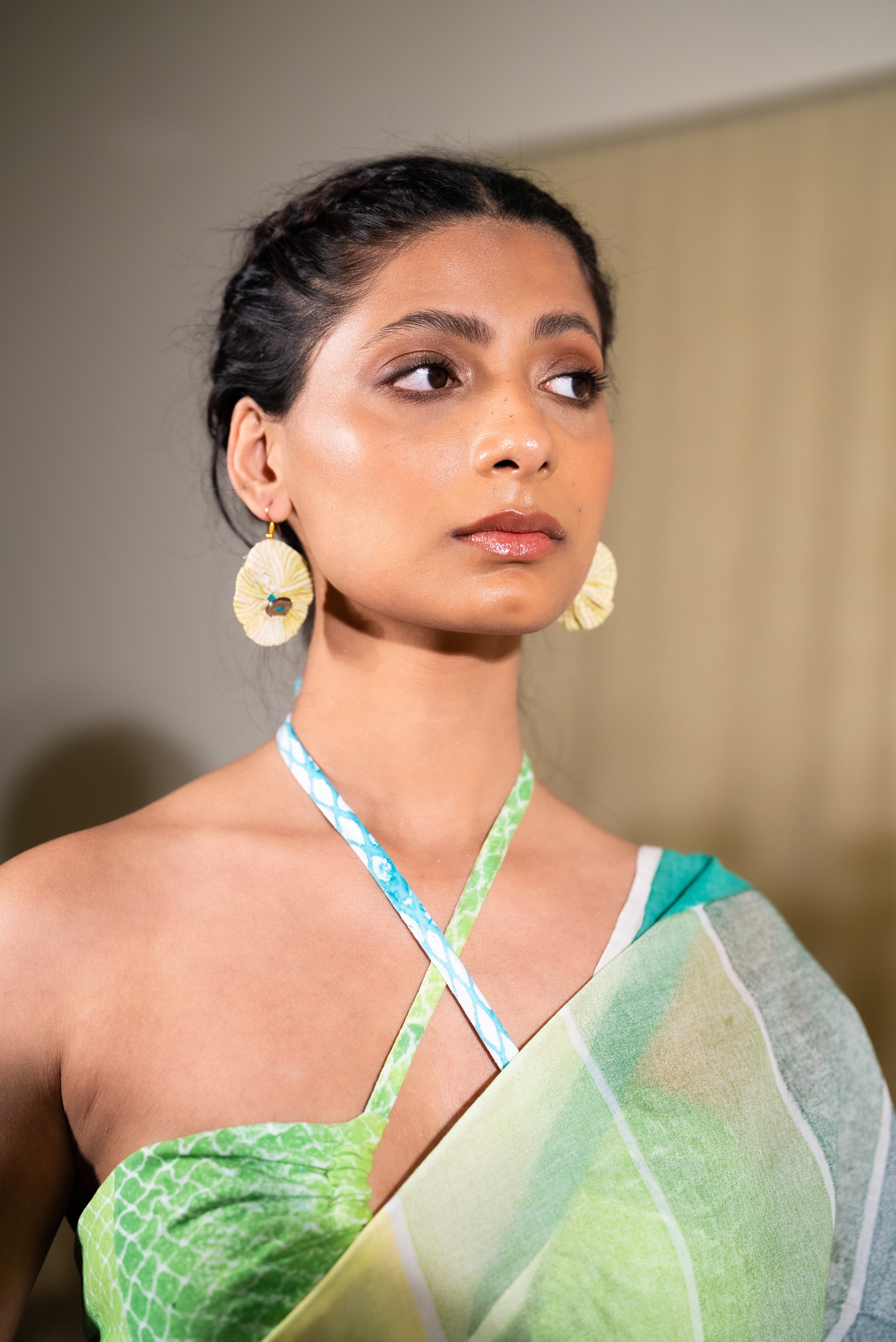 MARINA plateau multi mul saree