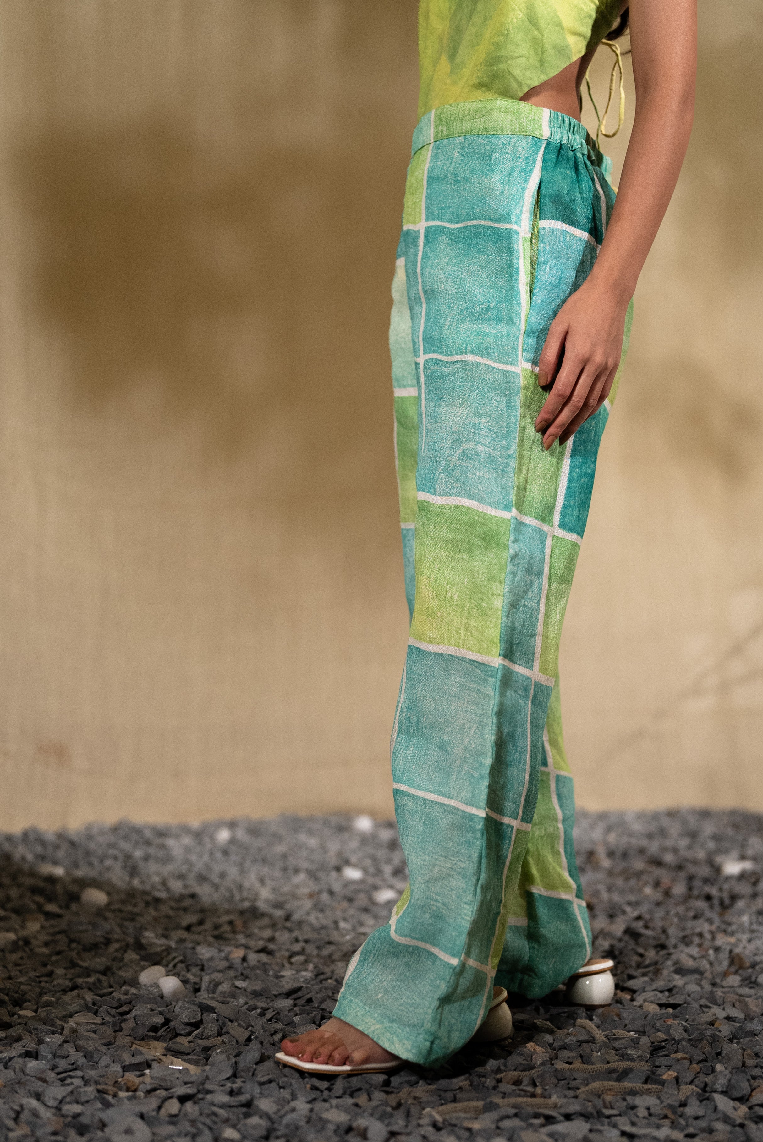 MARINA mirage linen pants