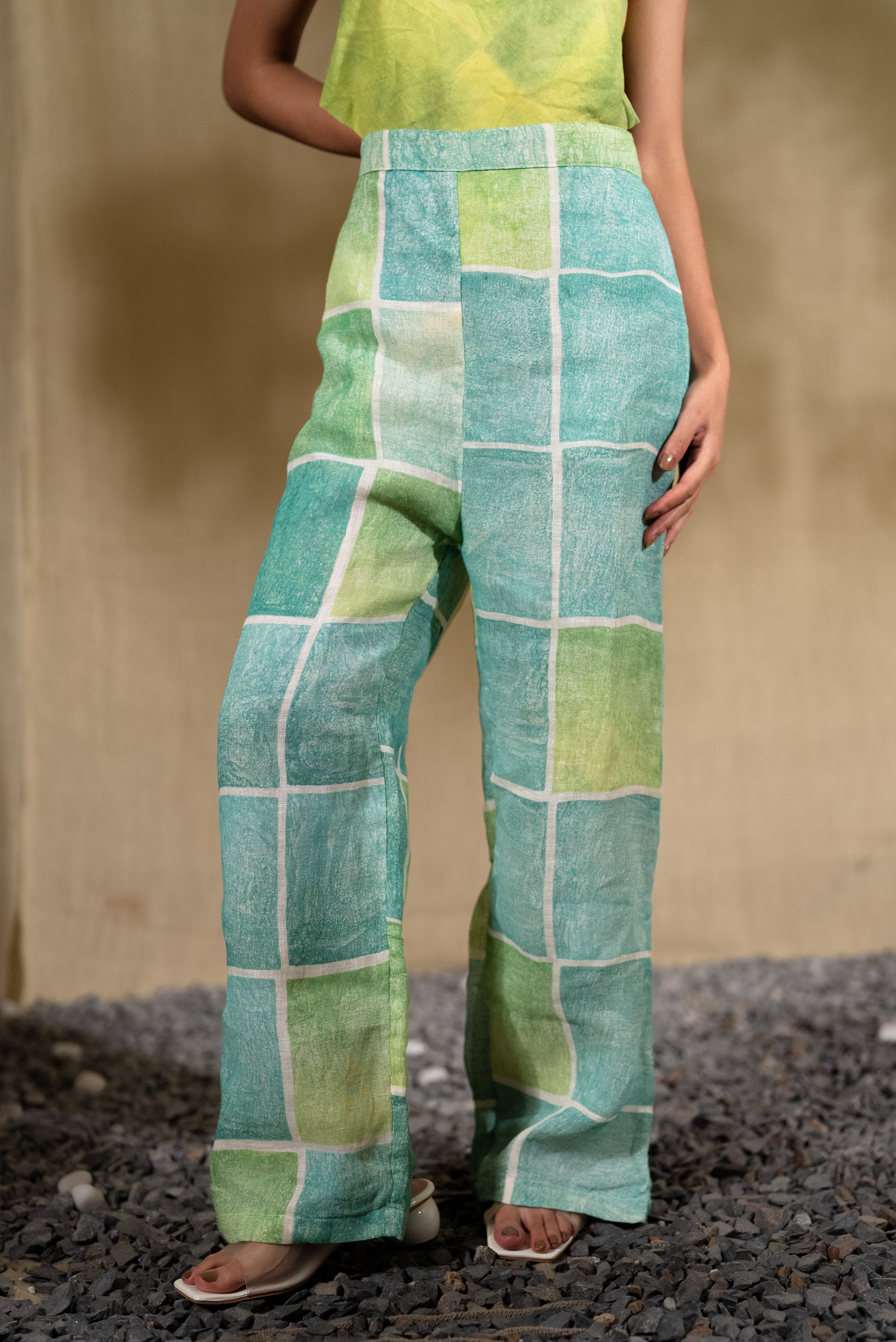MARINA mirage linen pants