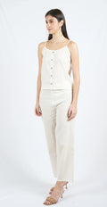 Silkwaves ESSENTIALS White Coord Set - BANANA labs