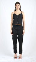 Silkwaves ESSENTIALS Black Co-ord Set - BANANA labs