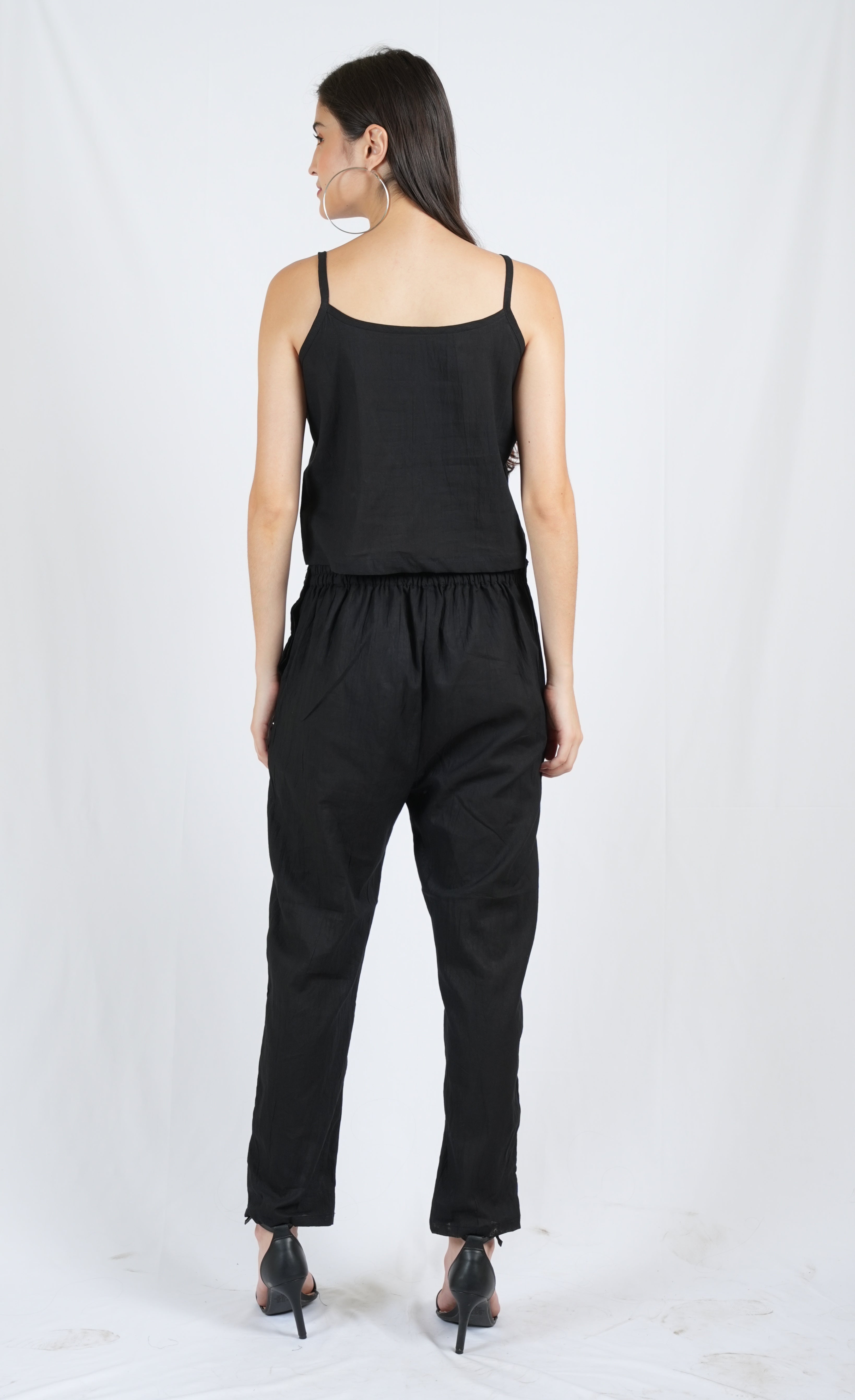 Silkwaves ESSENTIALS Black Co-ord Set