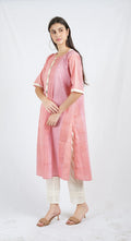 Clove Pin Stripe Kurta (Set of 2) - BANANA labs