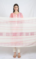 Clove Brick Dupatta - BANANA labs