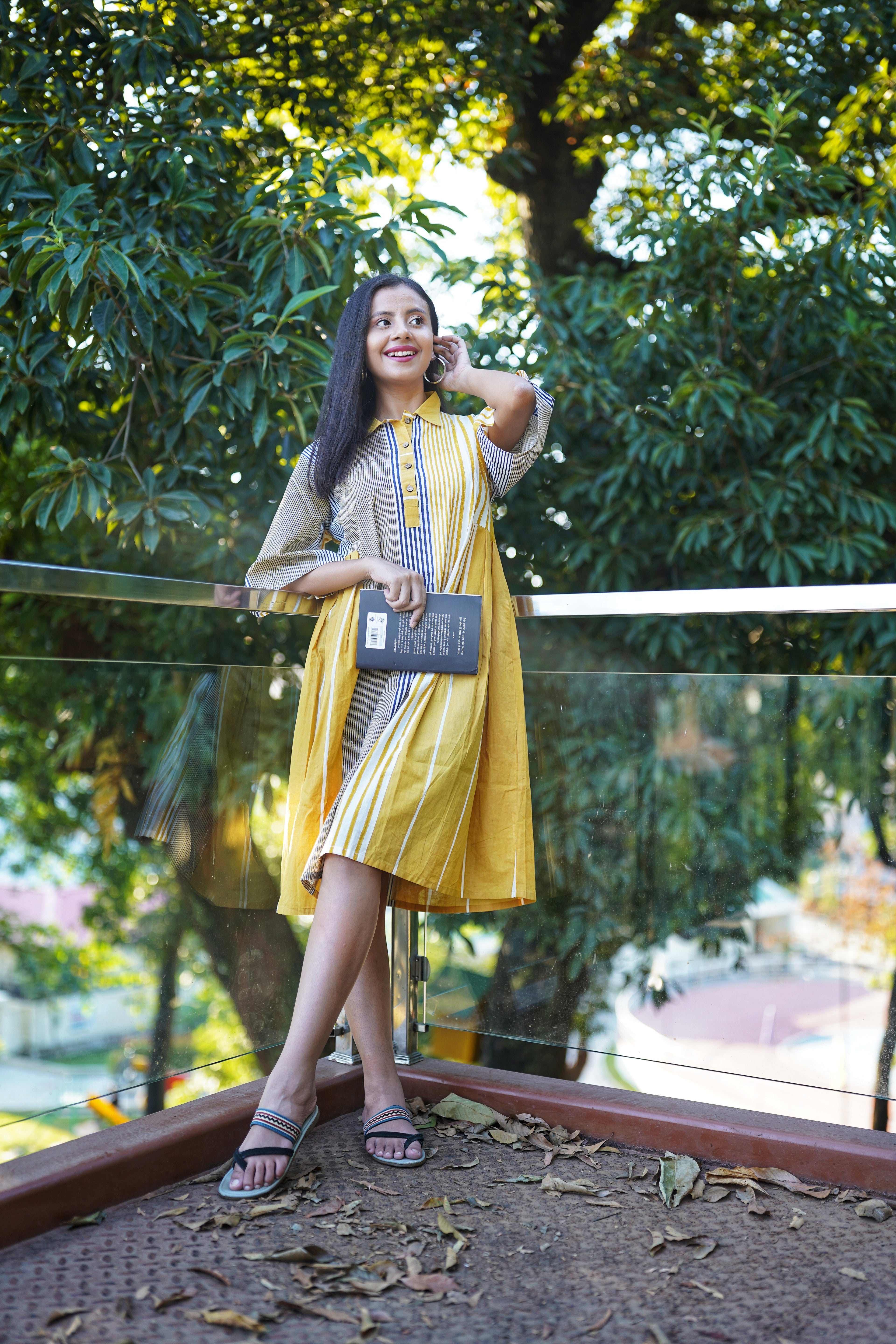 Medley Flabber Stripey Dress