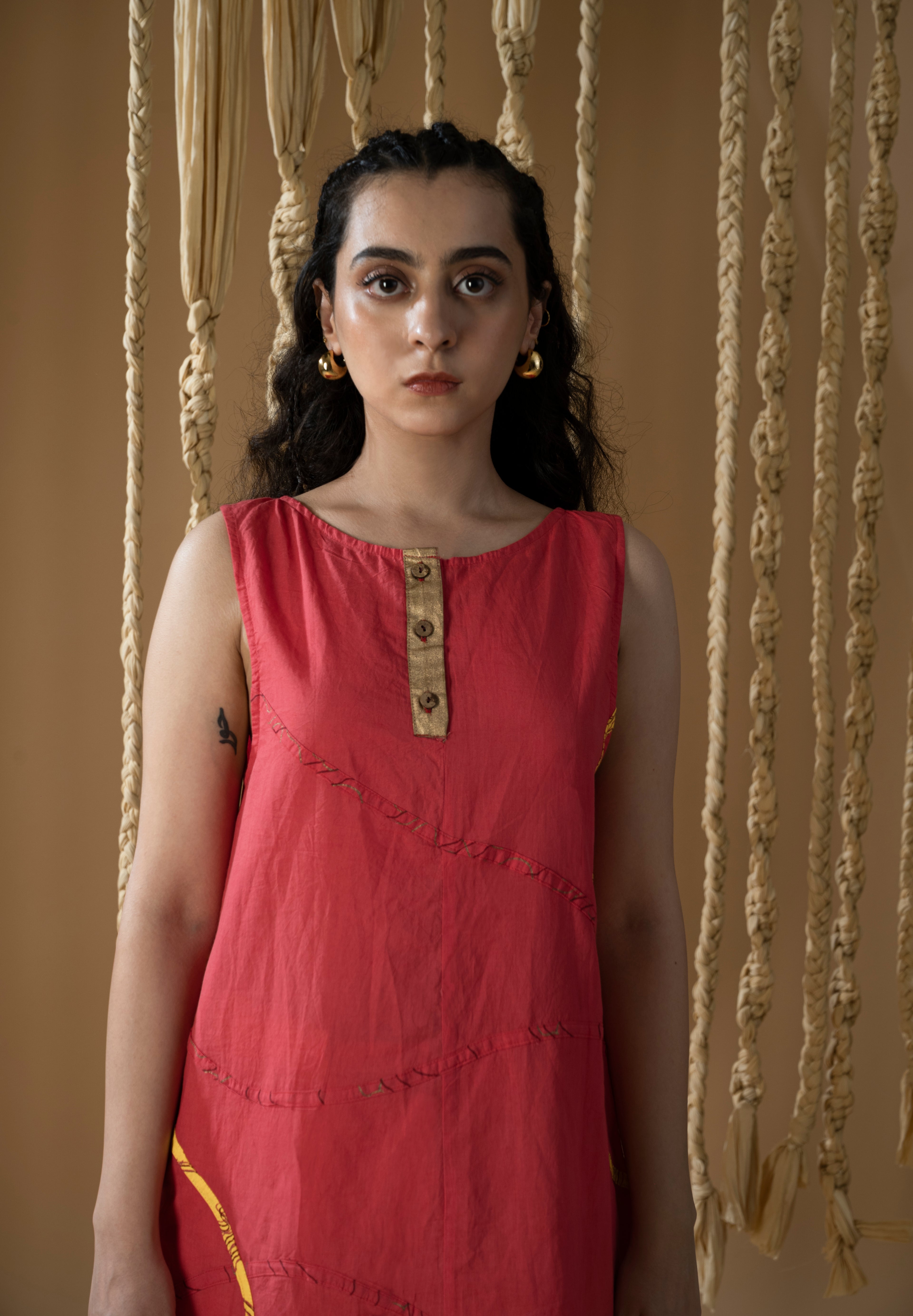 Aurum Trail Kurta with Wavy Pants (Set of 2)