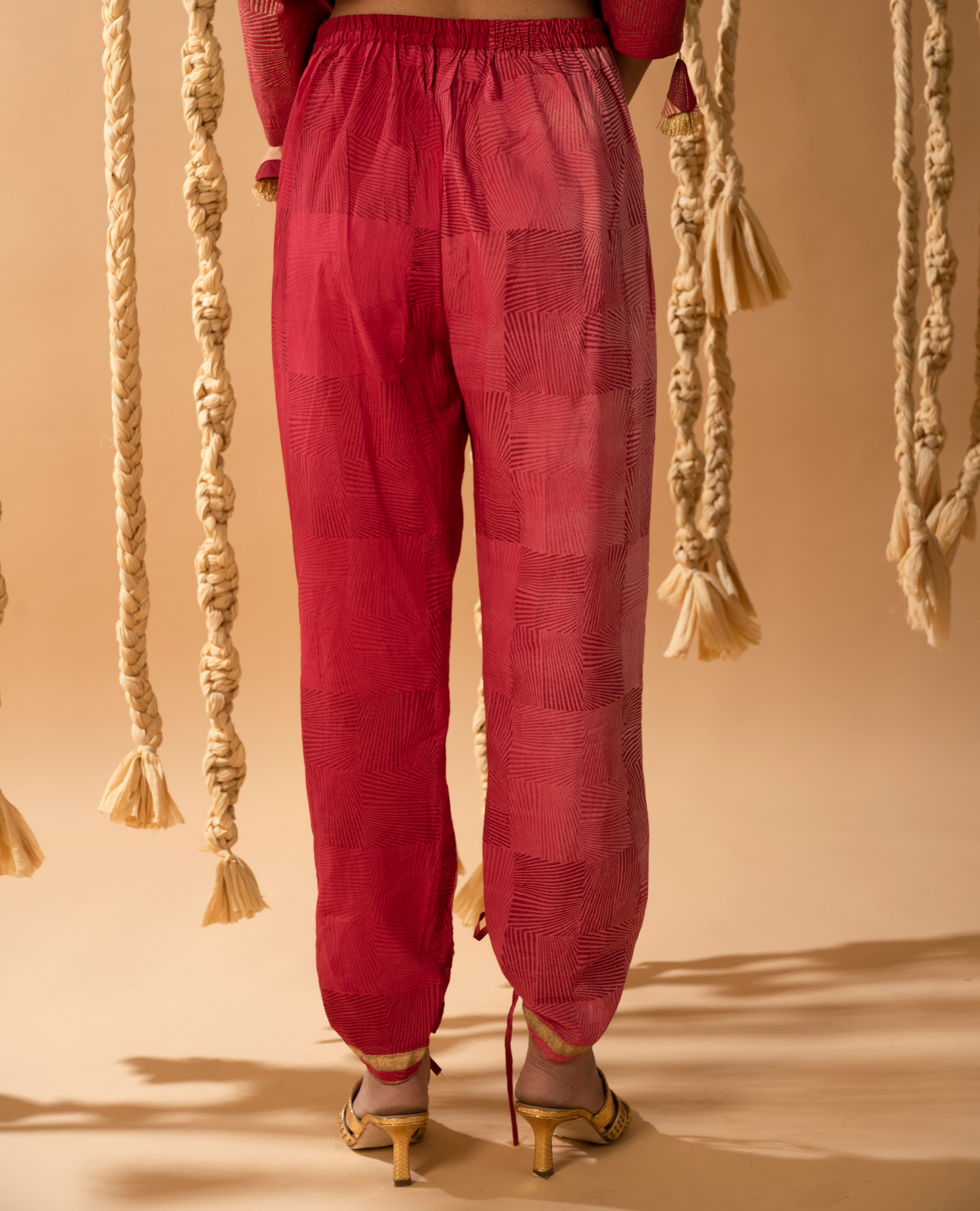 Aurum Auric Tie-up Pant