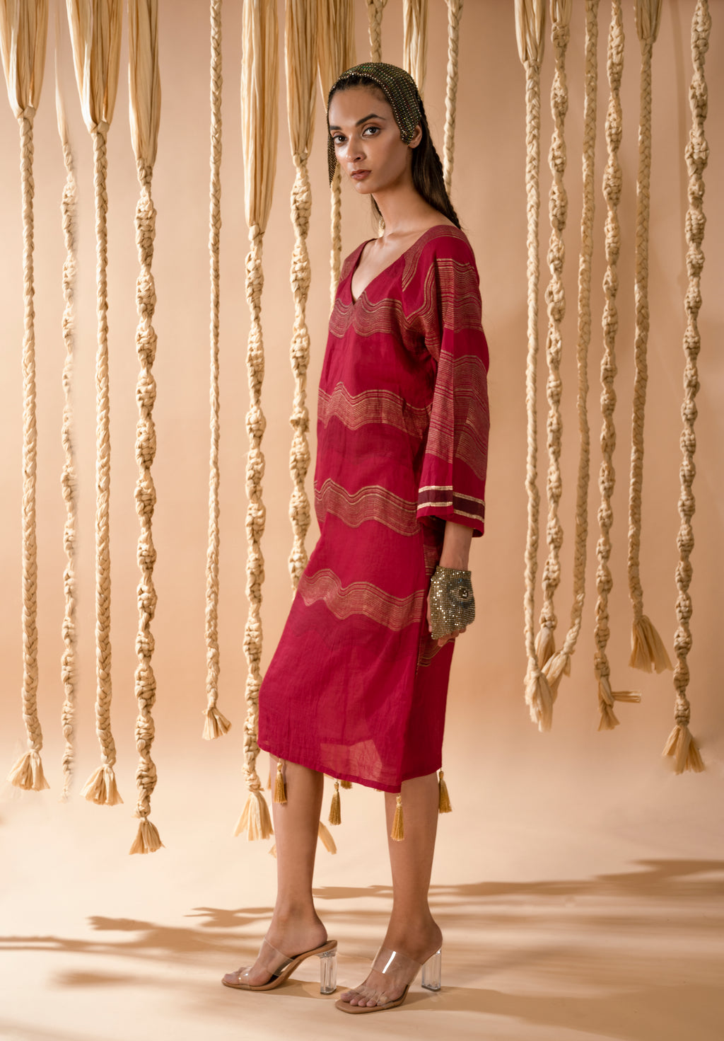 Aurum Arizona Waves Pink dress