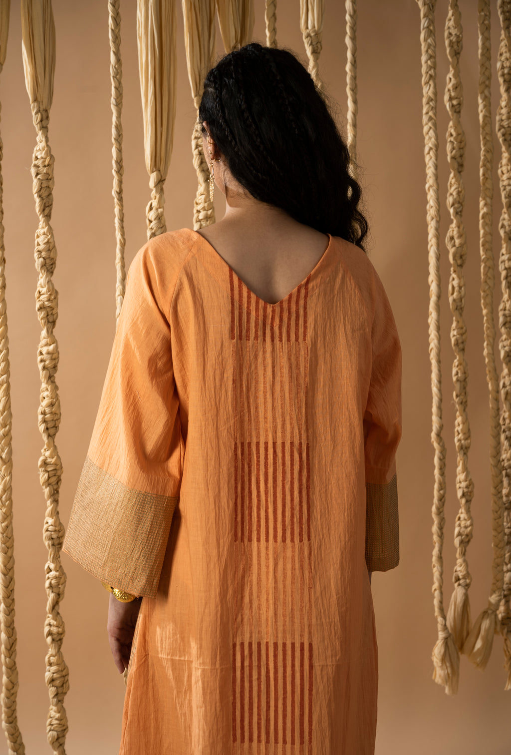 Aurum Block Orange dress