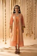 Aurum Gilded Peach Zari Shrug - BANANA labs