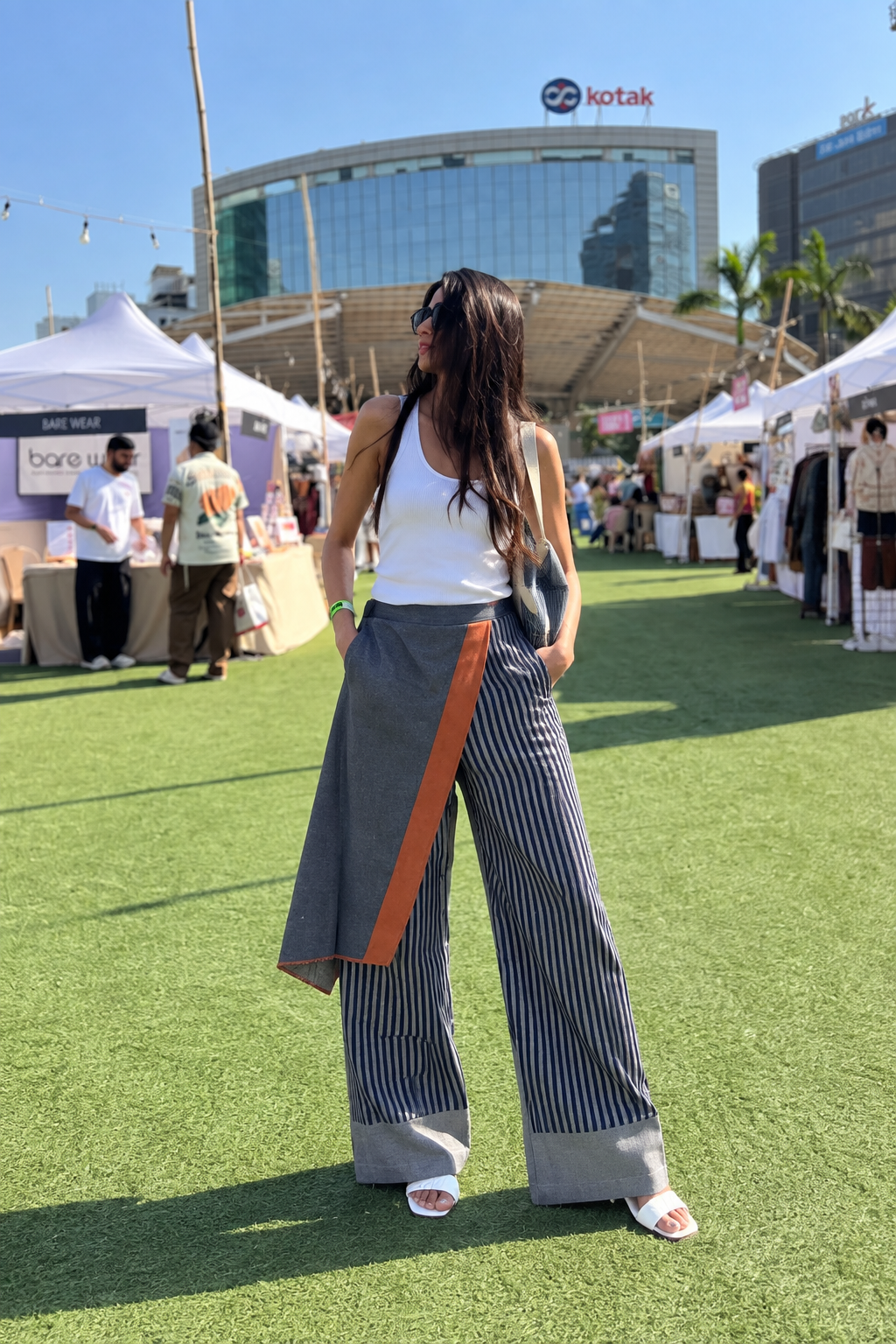 Sequence Asymmetric Denim Pant