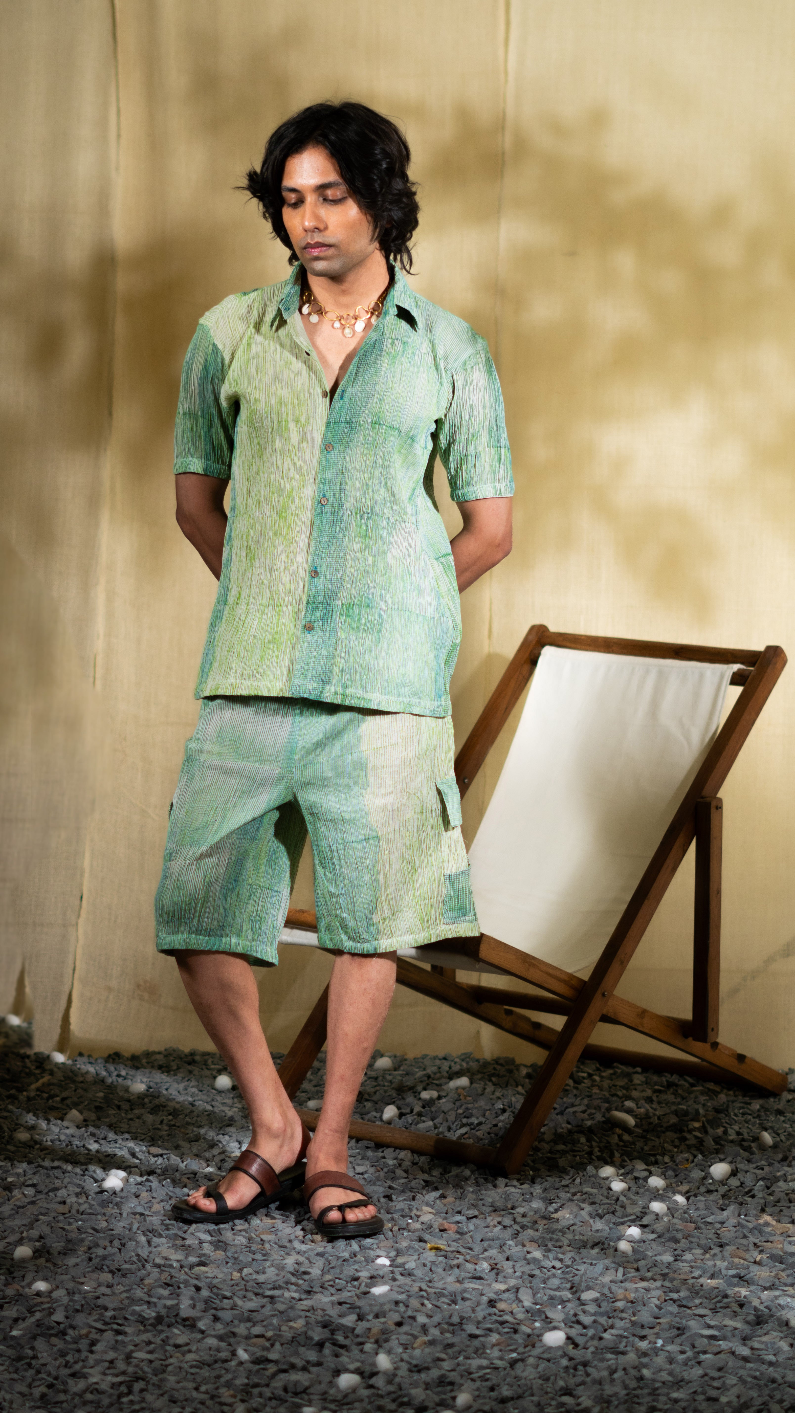 MARINA man  Crinkle Co-ord