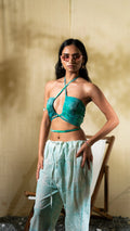 MARINA tanline aqua top - BANANA labs