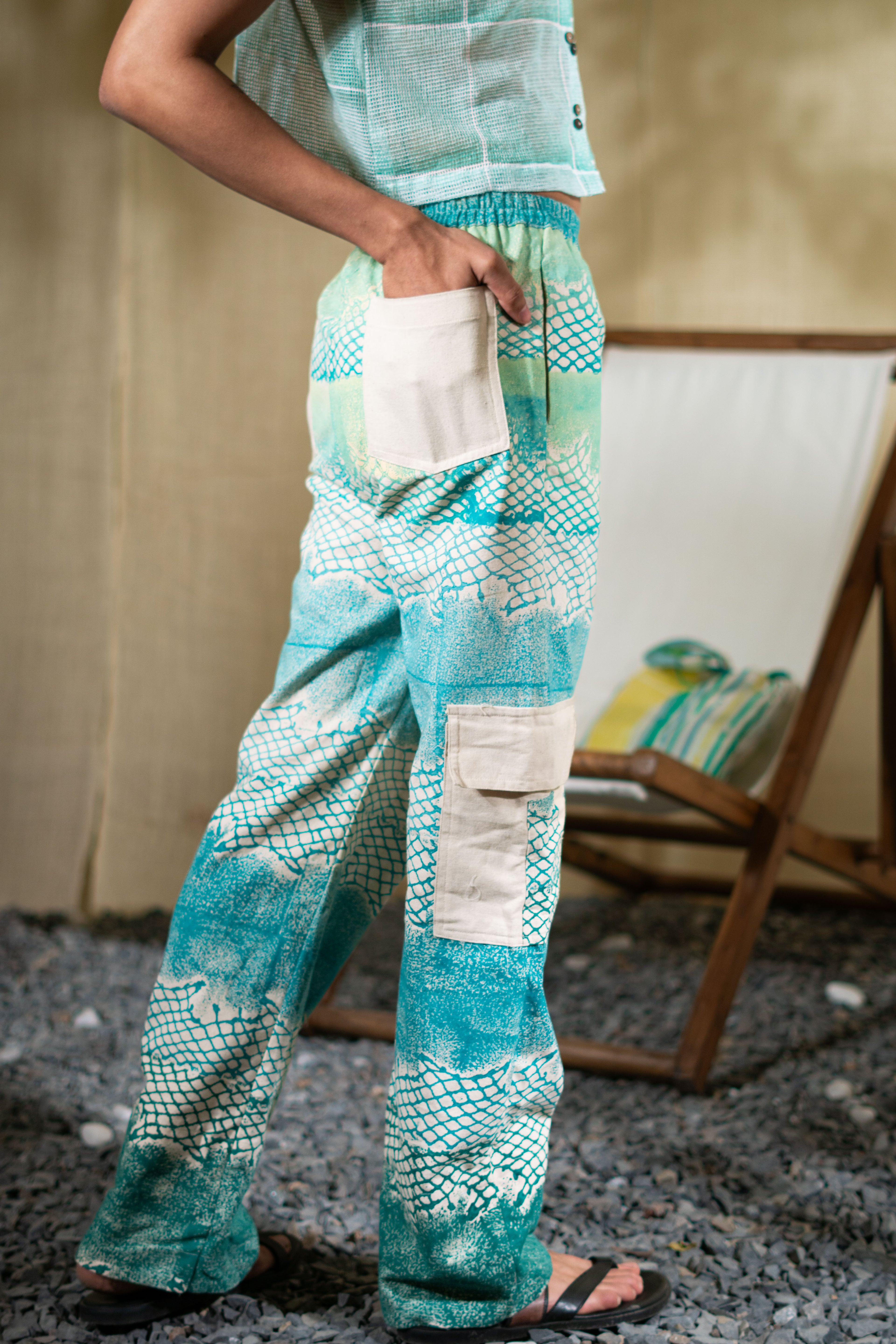 MARINA Man honeycomb pants