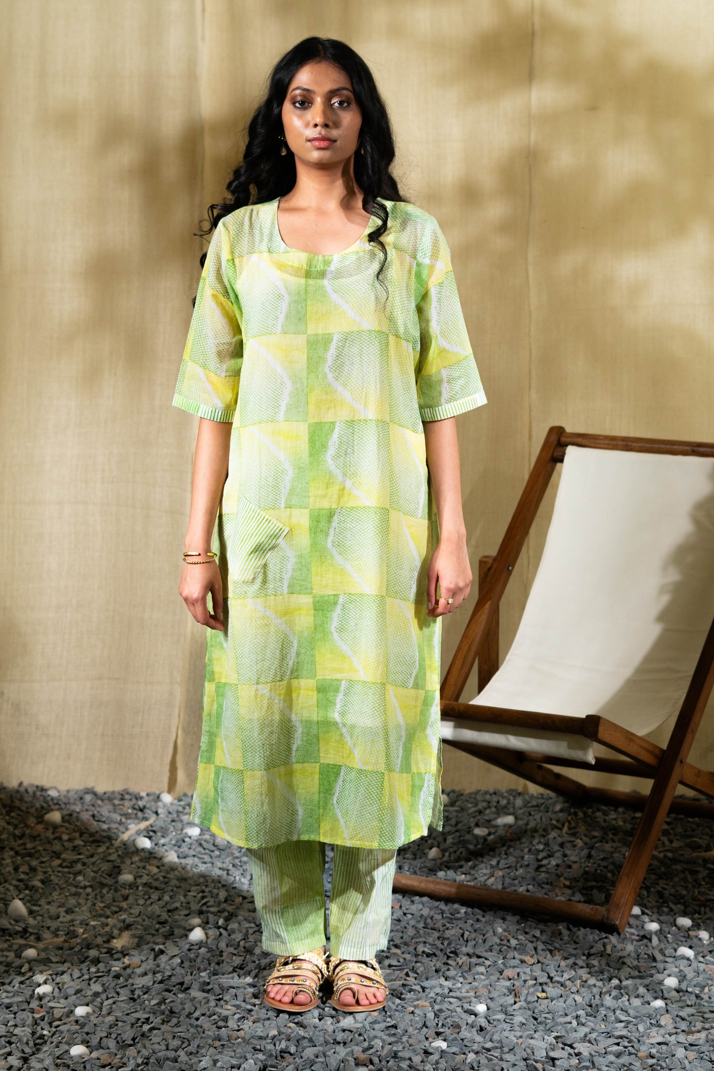 MARINA siren Kurta Set (Set of 3)