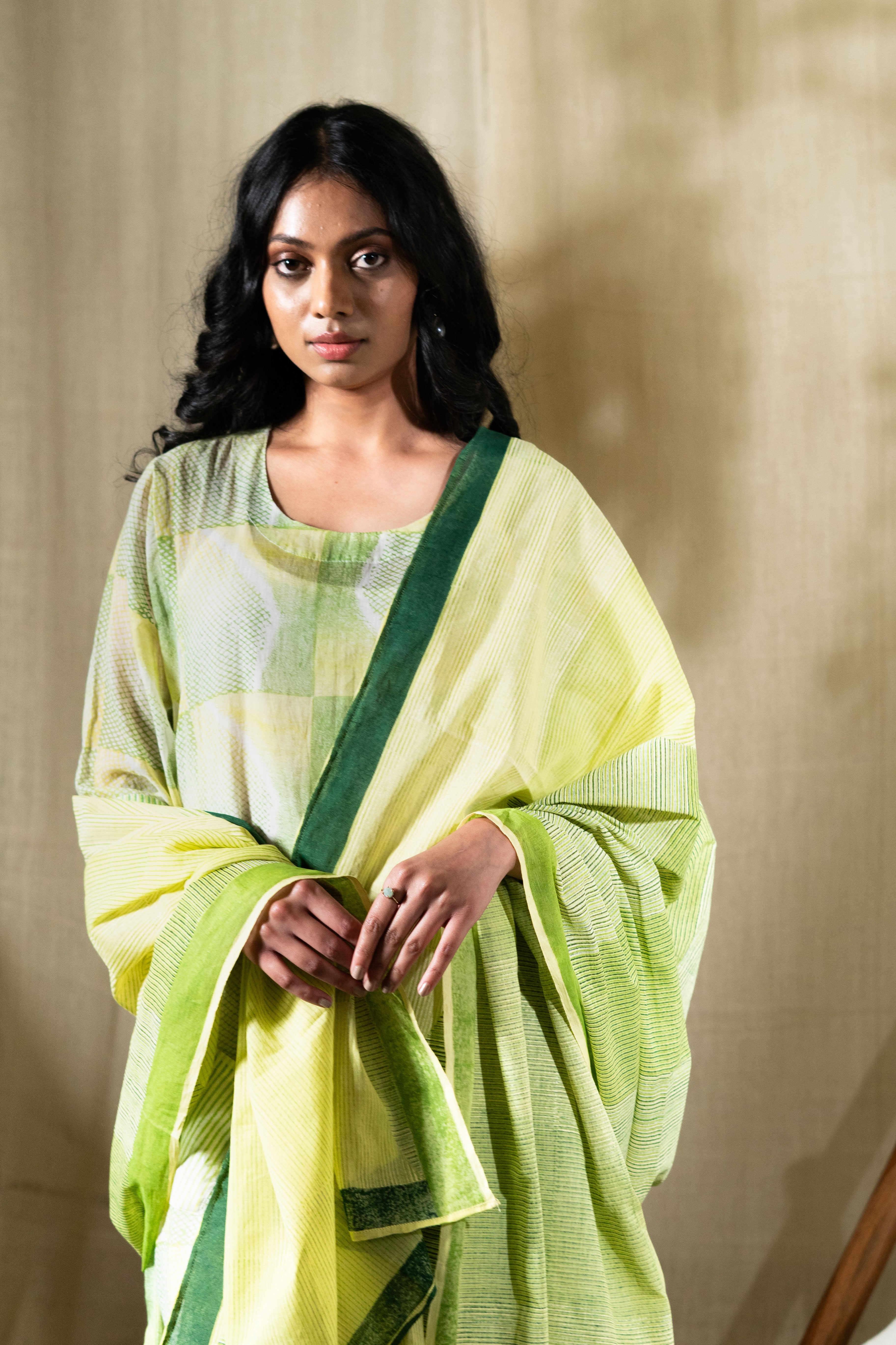 MARINA siren Kurta Set (Set of 3)