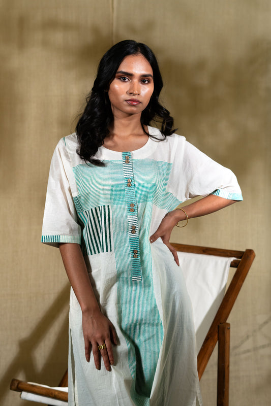 MARINA Chock-Block Kurta