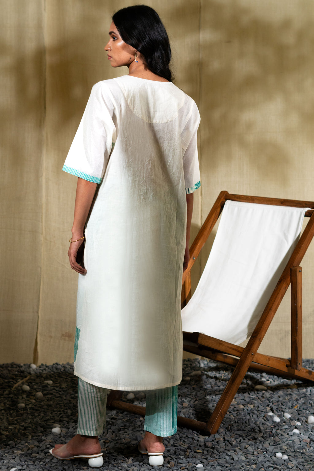 MARINA Chock-Block Kurta