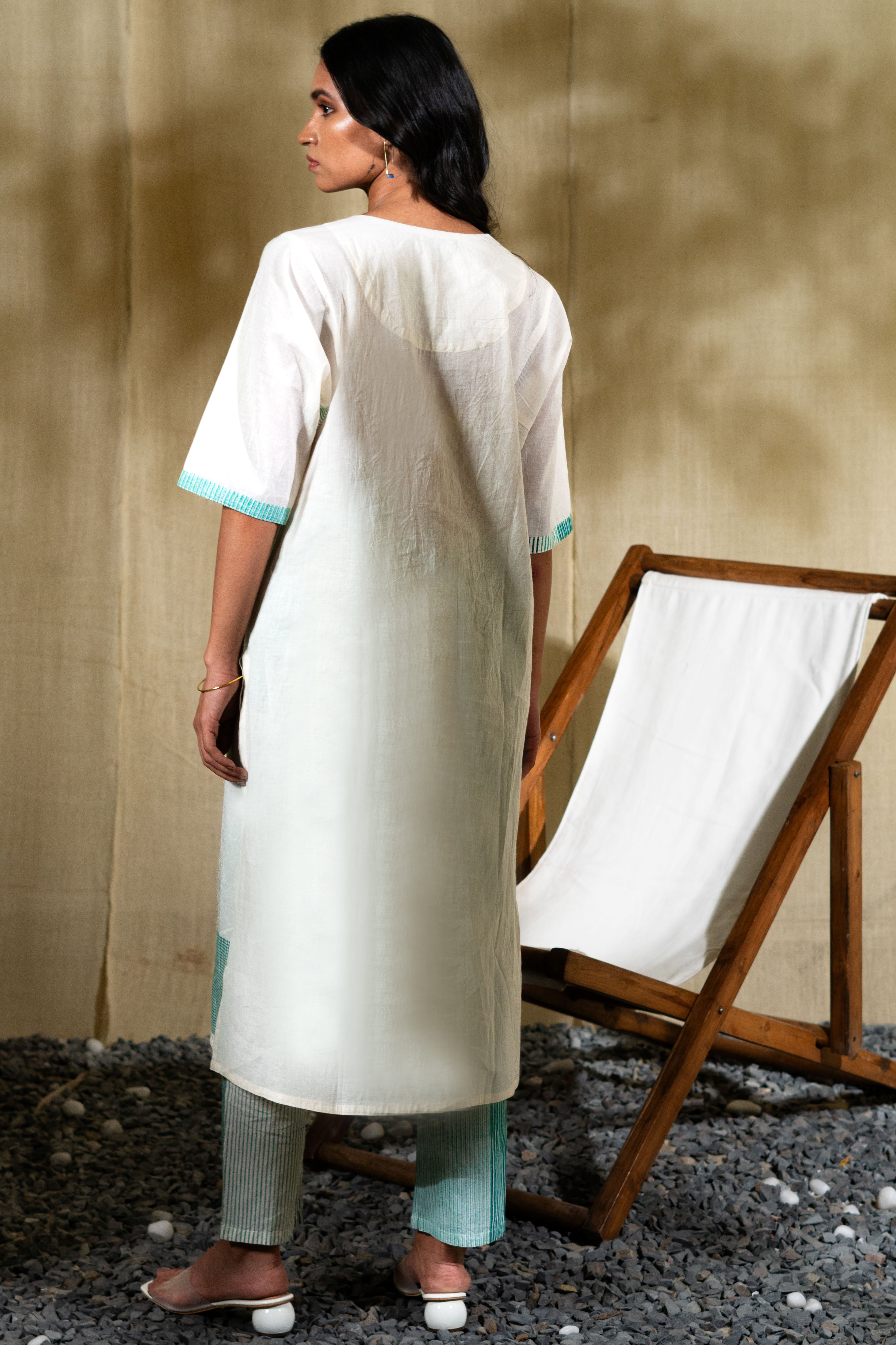 MARINA Chock-Block Kurta