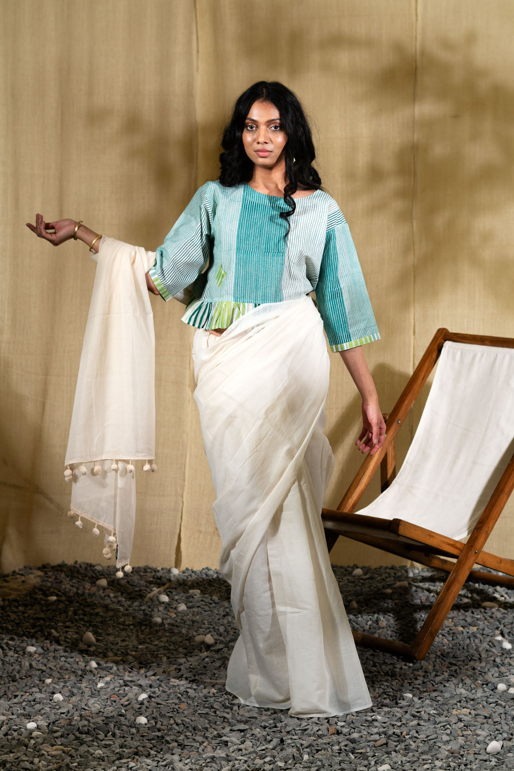 MARINA landslide top blouse