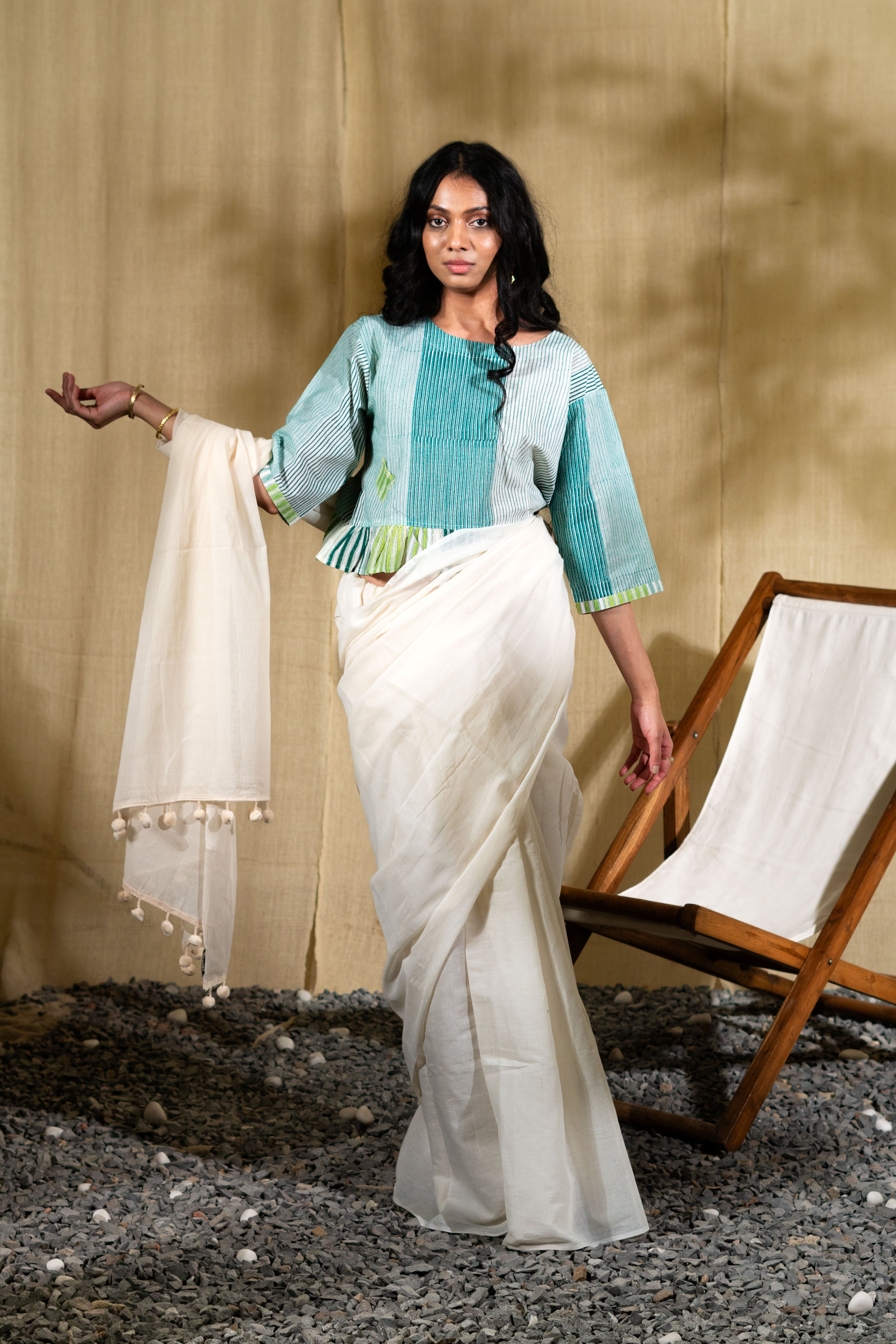 MARINA landslide top blouse