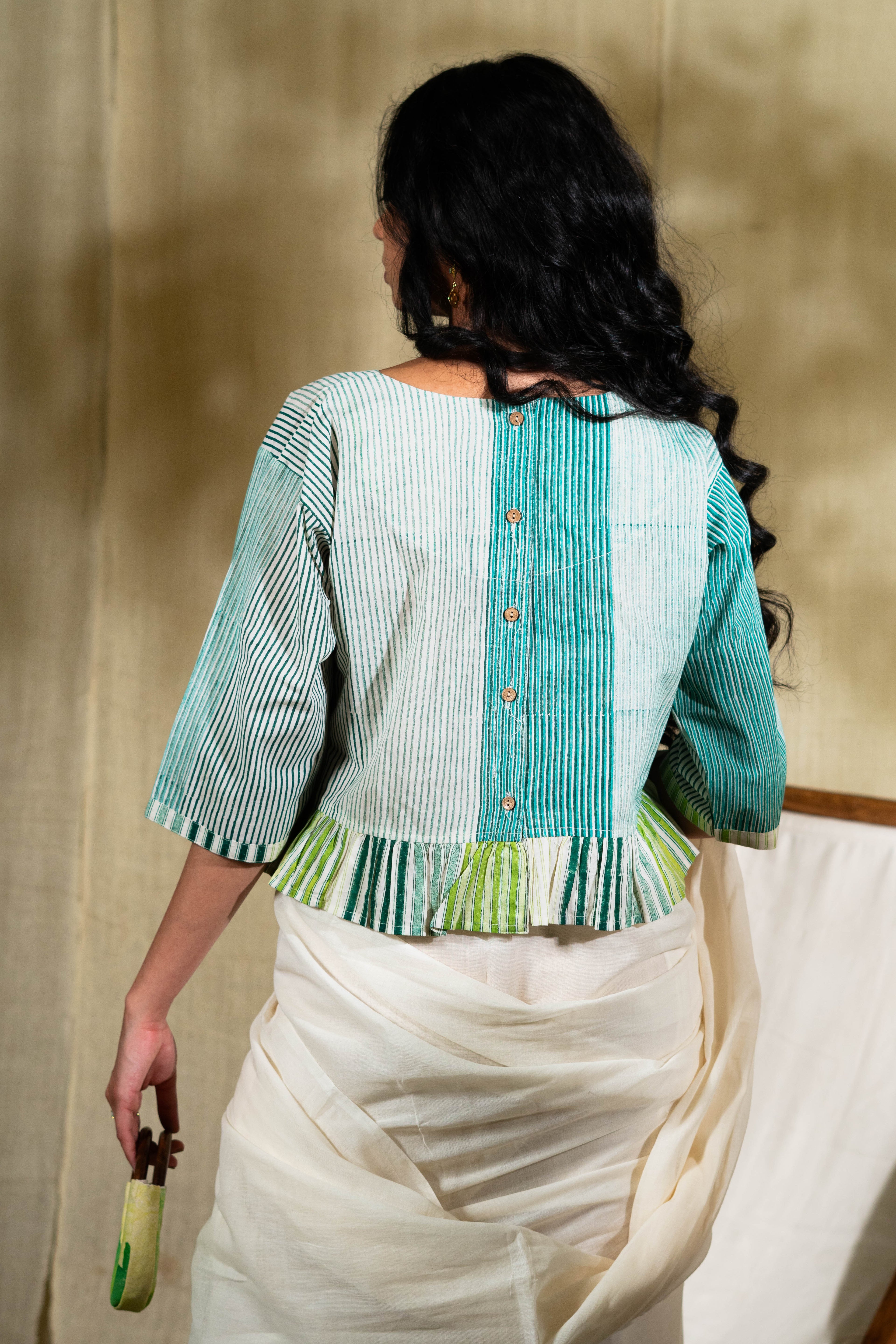 MARINA landslide top blouse