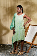 MARINA wave crinkled kaftan - BANANA labs