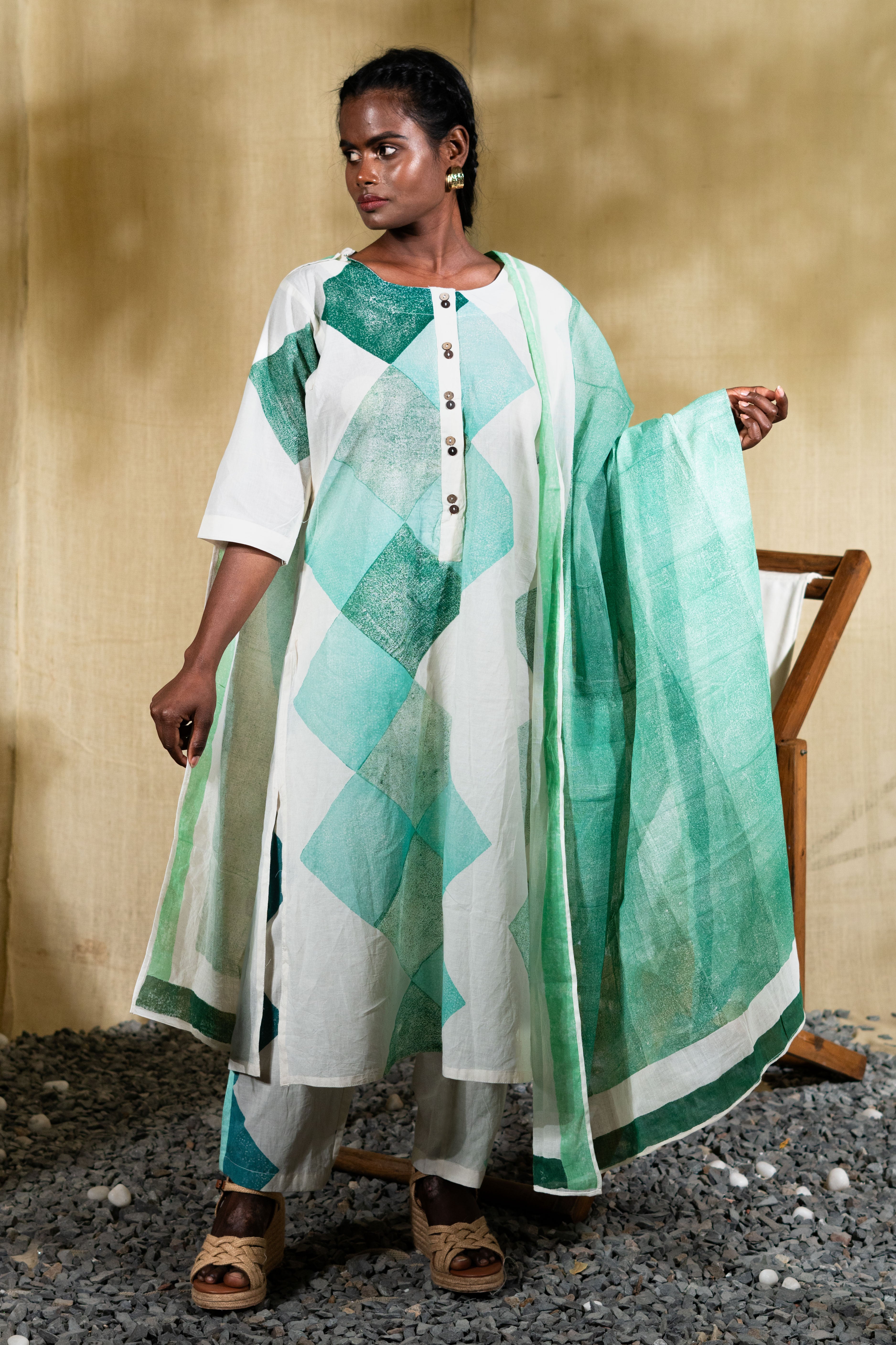 MARINA diamond Kurta