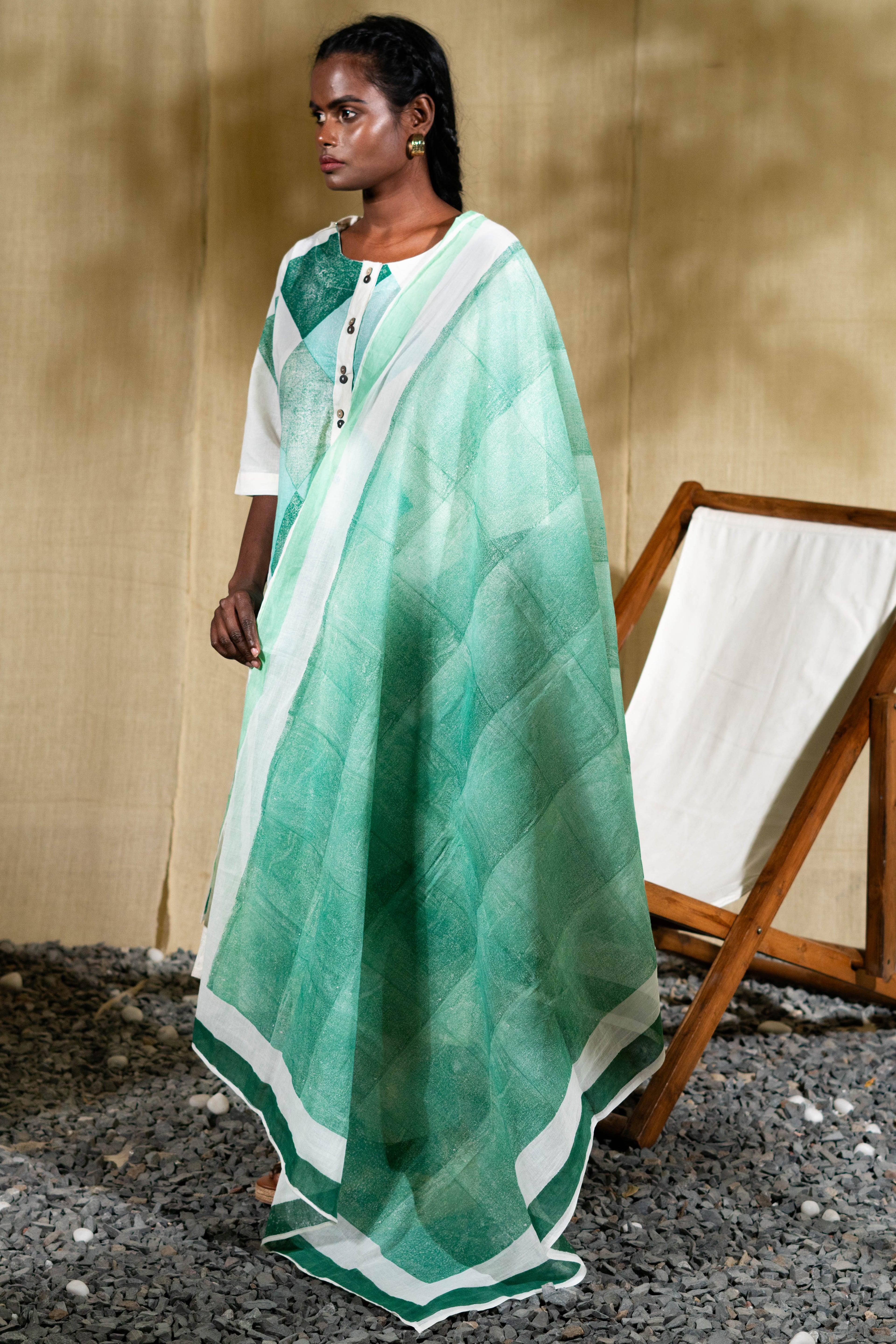MARINA diamond Kurta Set (Set of 3)