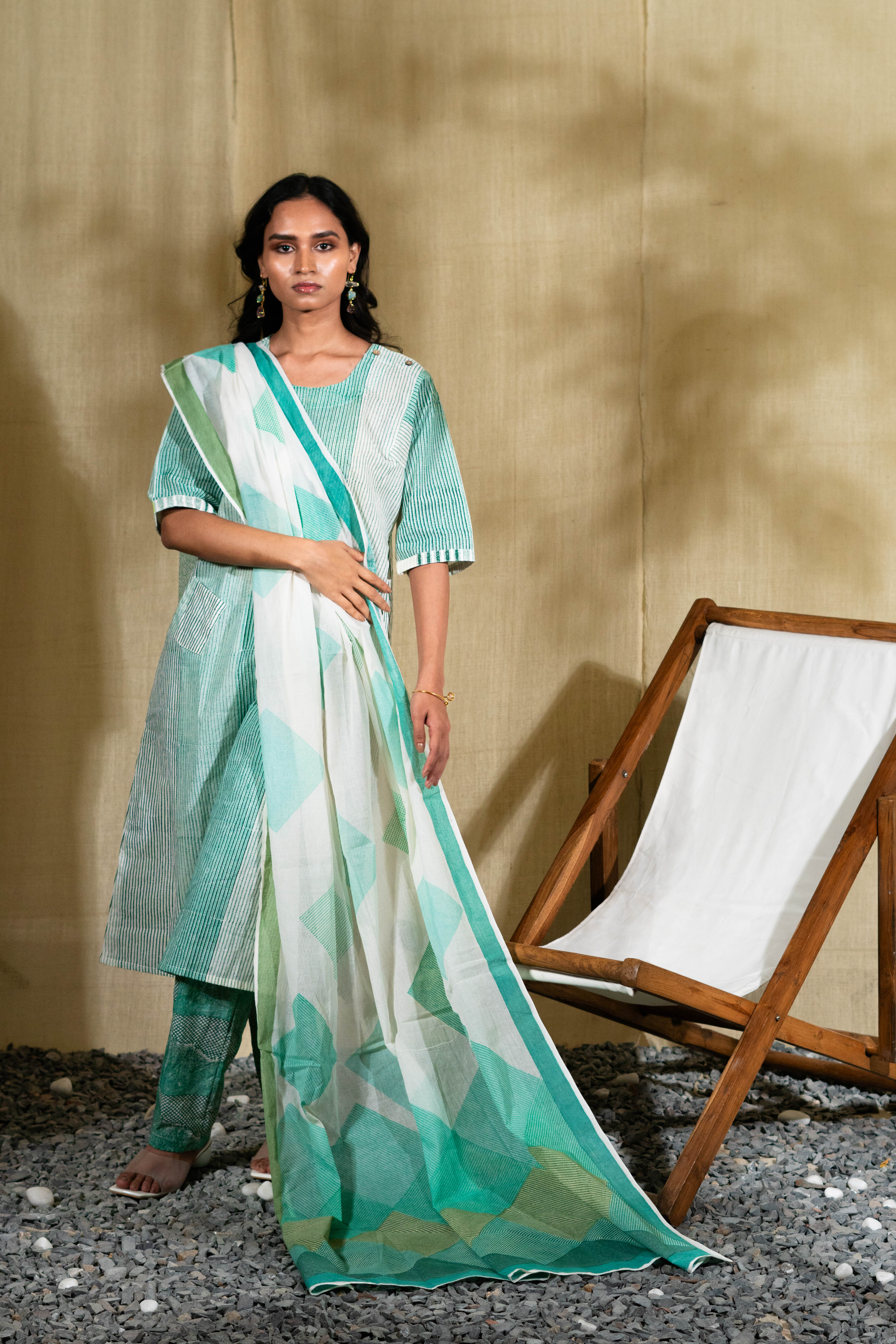 MARINA roadway Kurta Set (Set of 3)