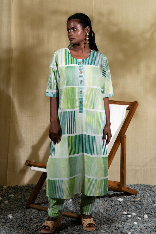 MARINA collage Kurta
