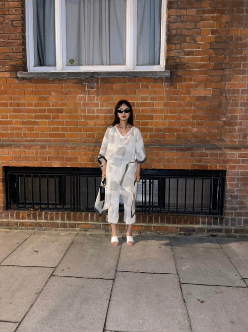 Asymmetric Criss Cross Kaftan - BANANA labs