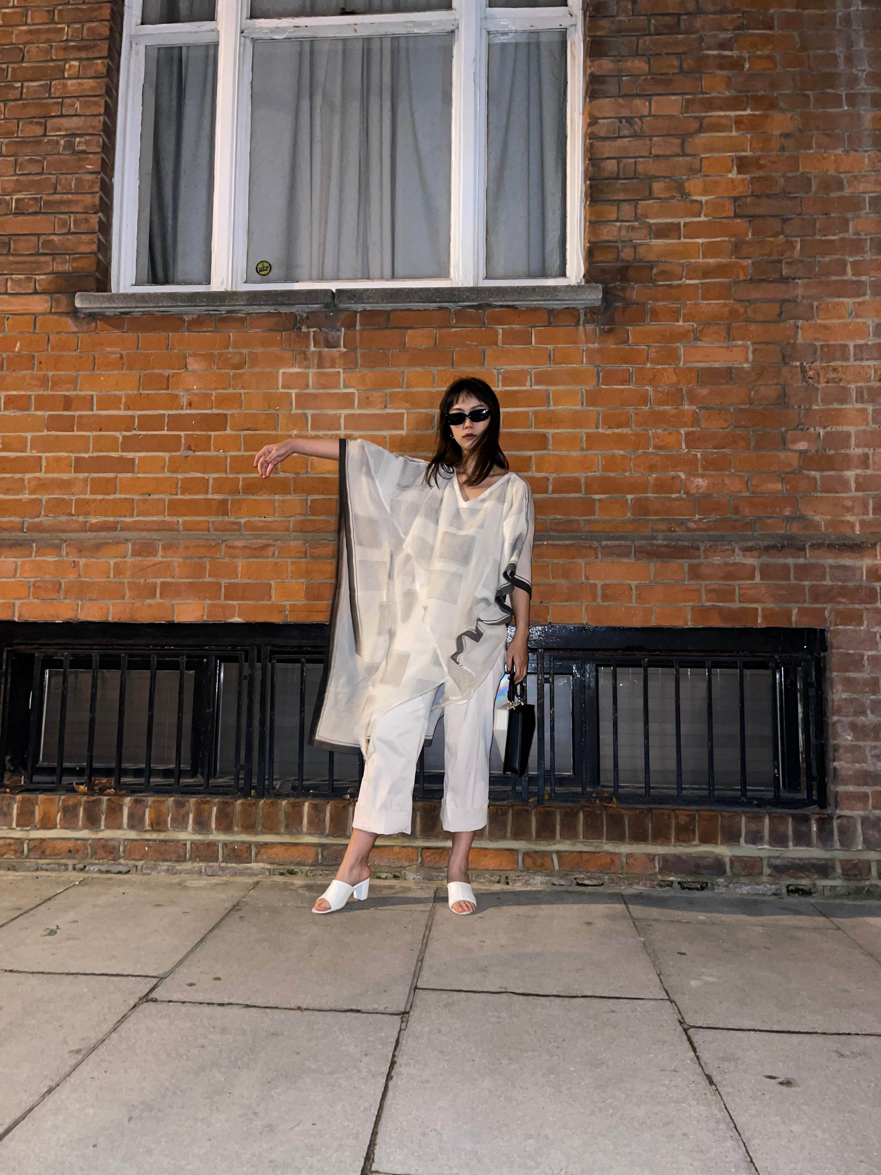 Asymmetric Criss Cross Kaftan - BANANA labs