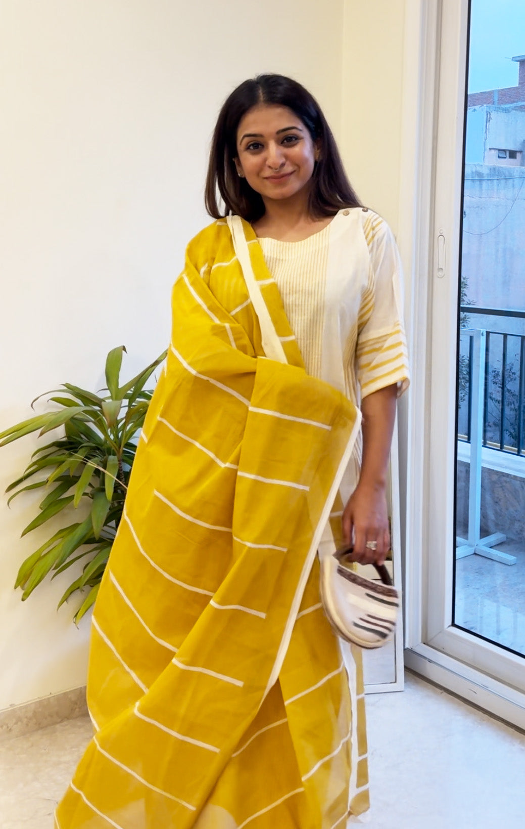 Sunshine Ombre Kurta And Dupatta Set of 3