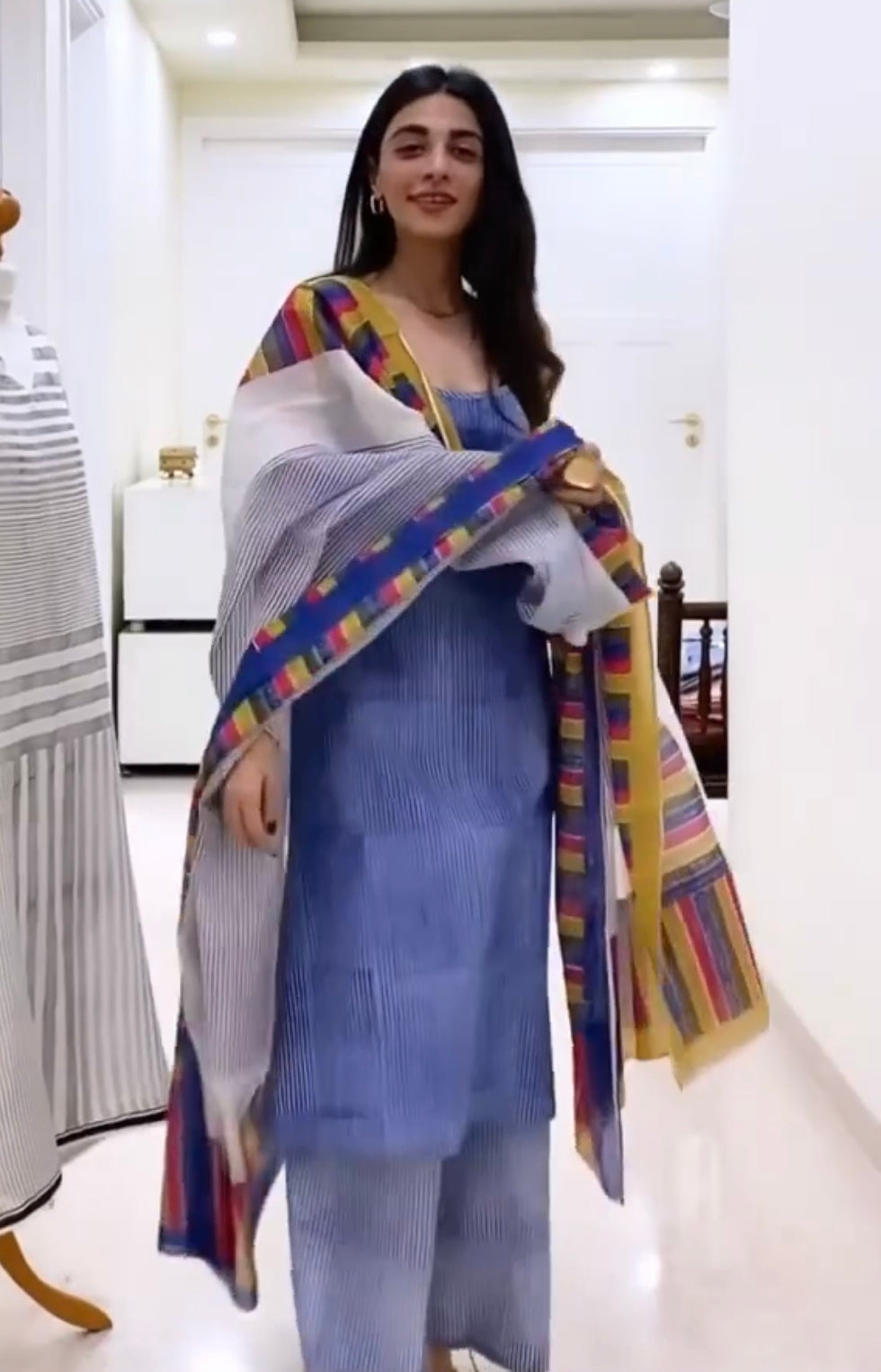 Pins Indigo Kurta Set of 3