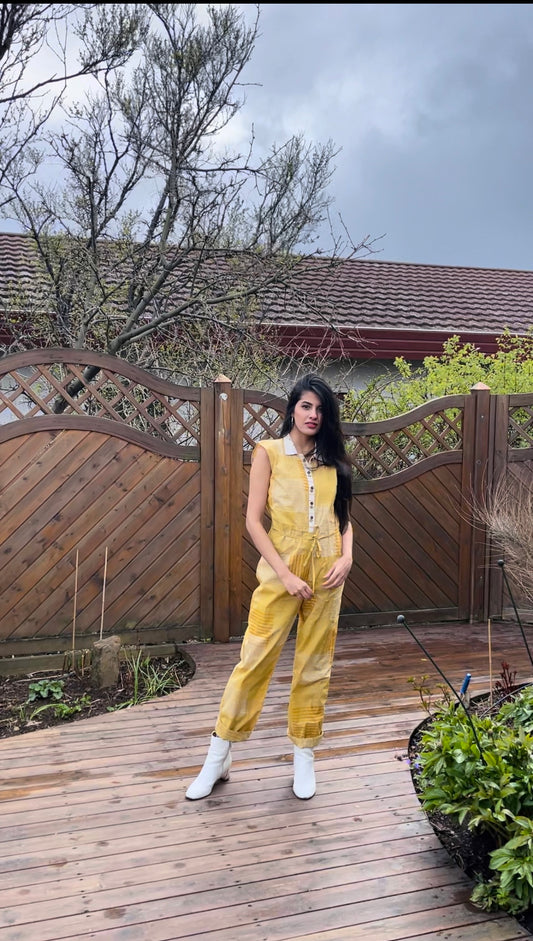 BANANA Yellow Jumpsuit