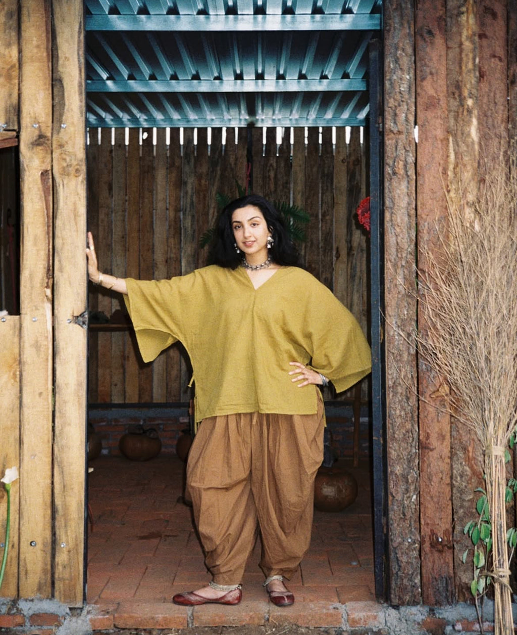 Aurum Auric line Dhoti Pants