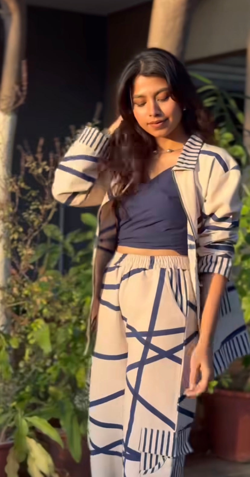 Crossroads BANANA khadi Co-ord