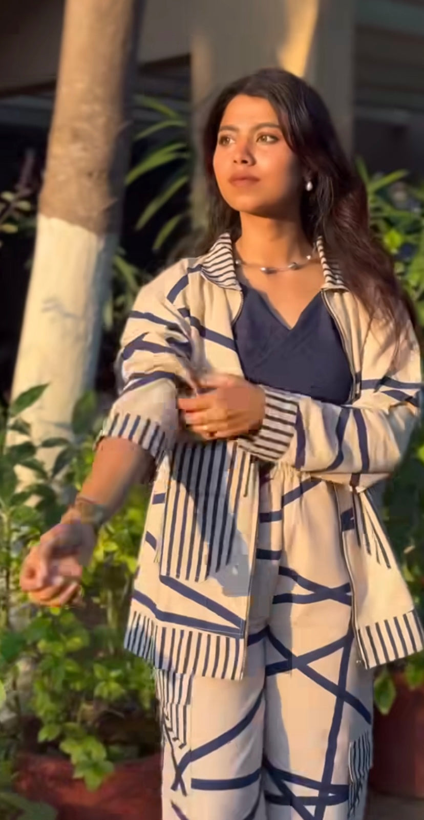 Crossroads BANANA khadi Co-ord