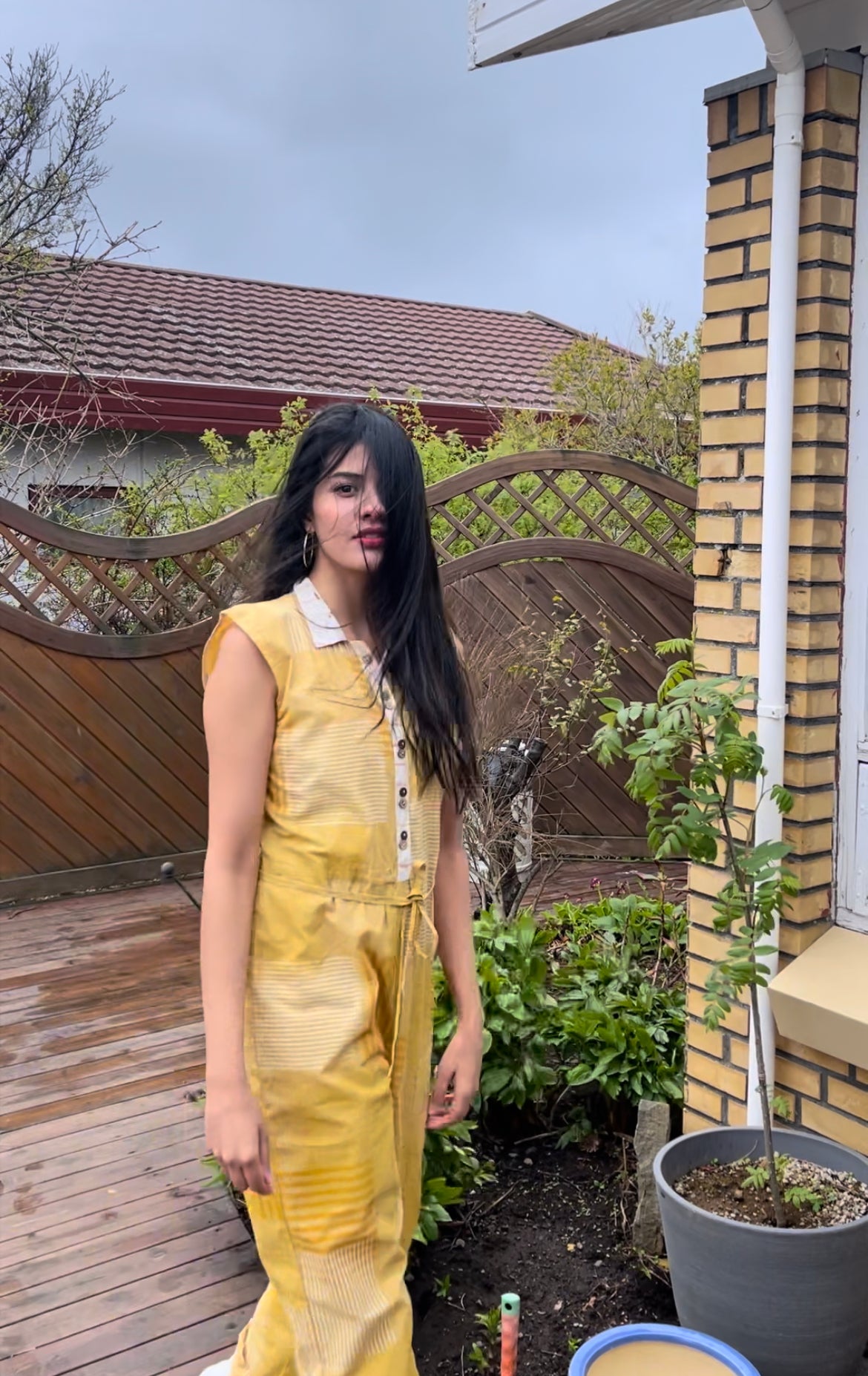 BANANA Yellow Jumpsuit