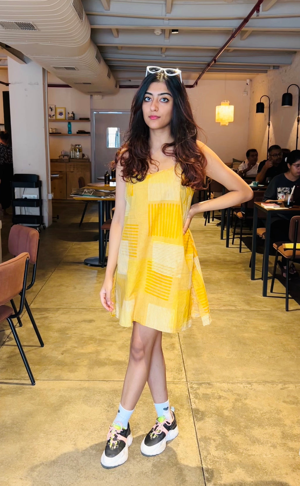 BANANA Yellow Slip Dress