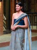 Denim Print Saree | Pitch to Get Rich Edit - BANANA labs