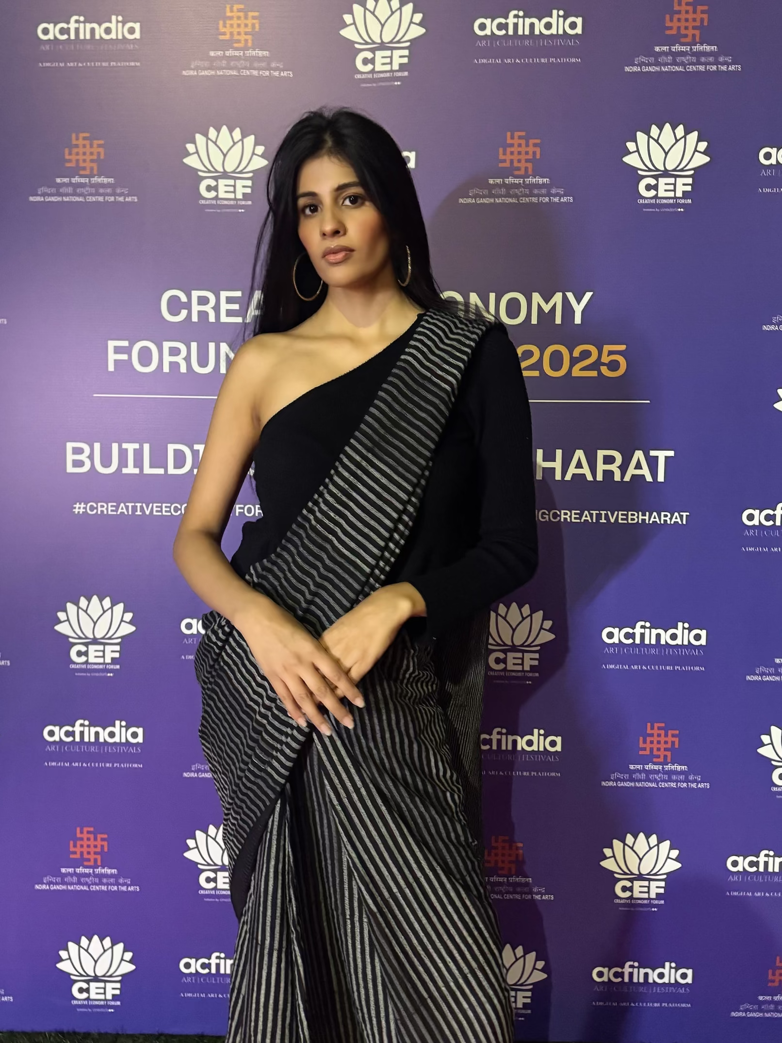 BANANA graded Black Saree