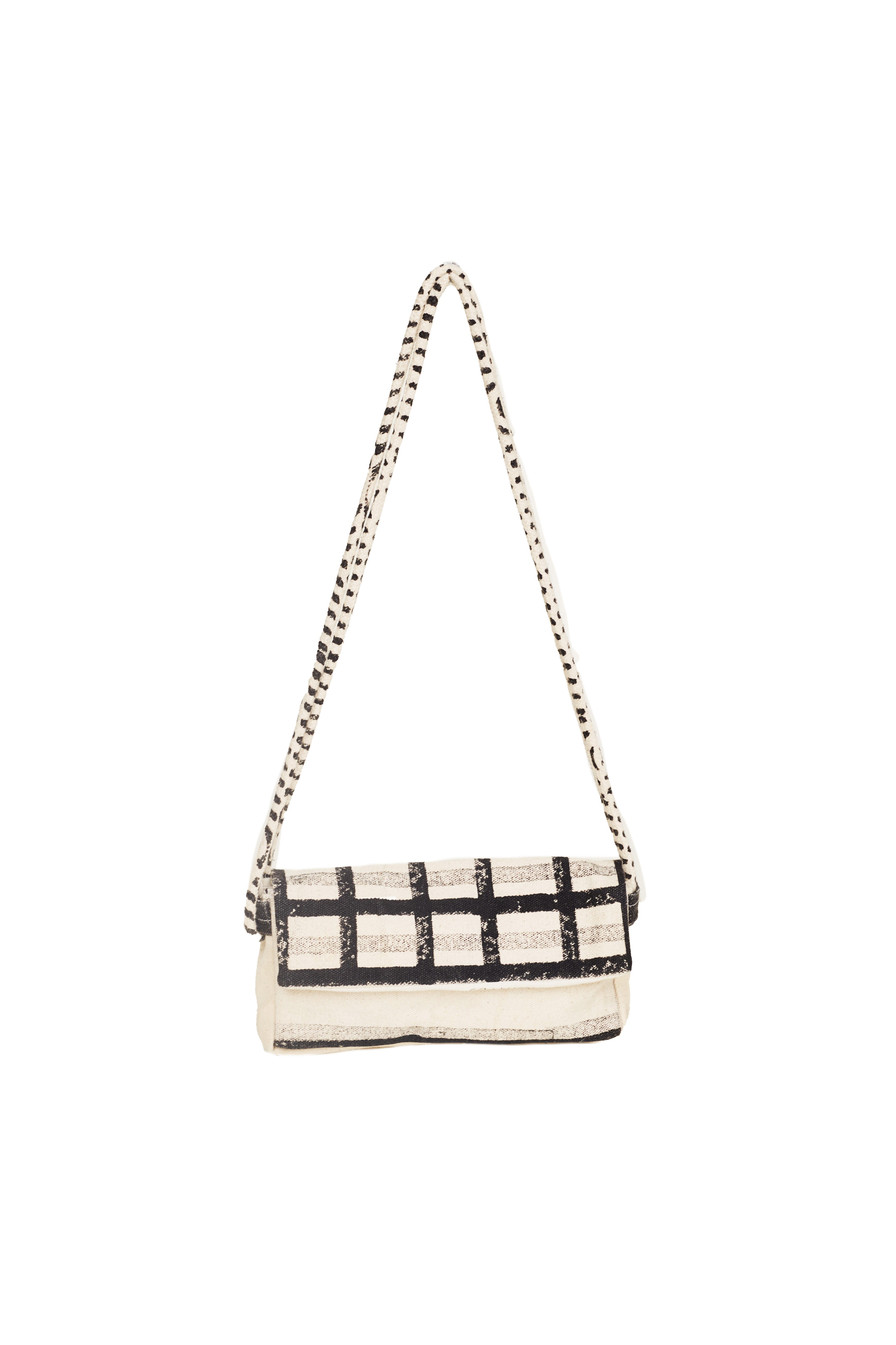 Flapper Check Mini Bag