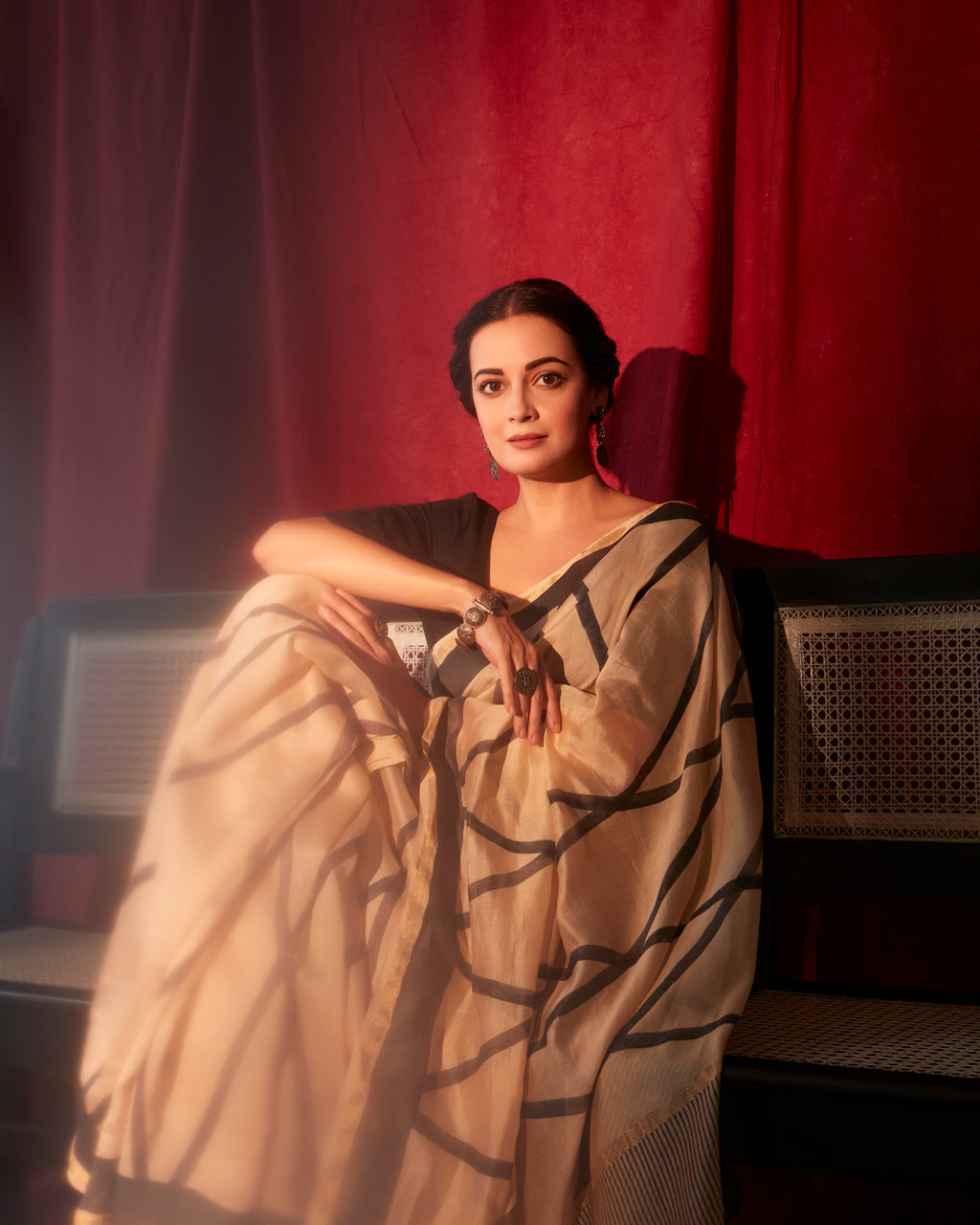 BANANA Crossroads DIA's pick Chanderi Saree