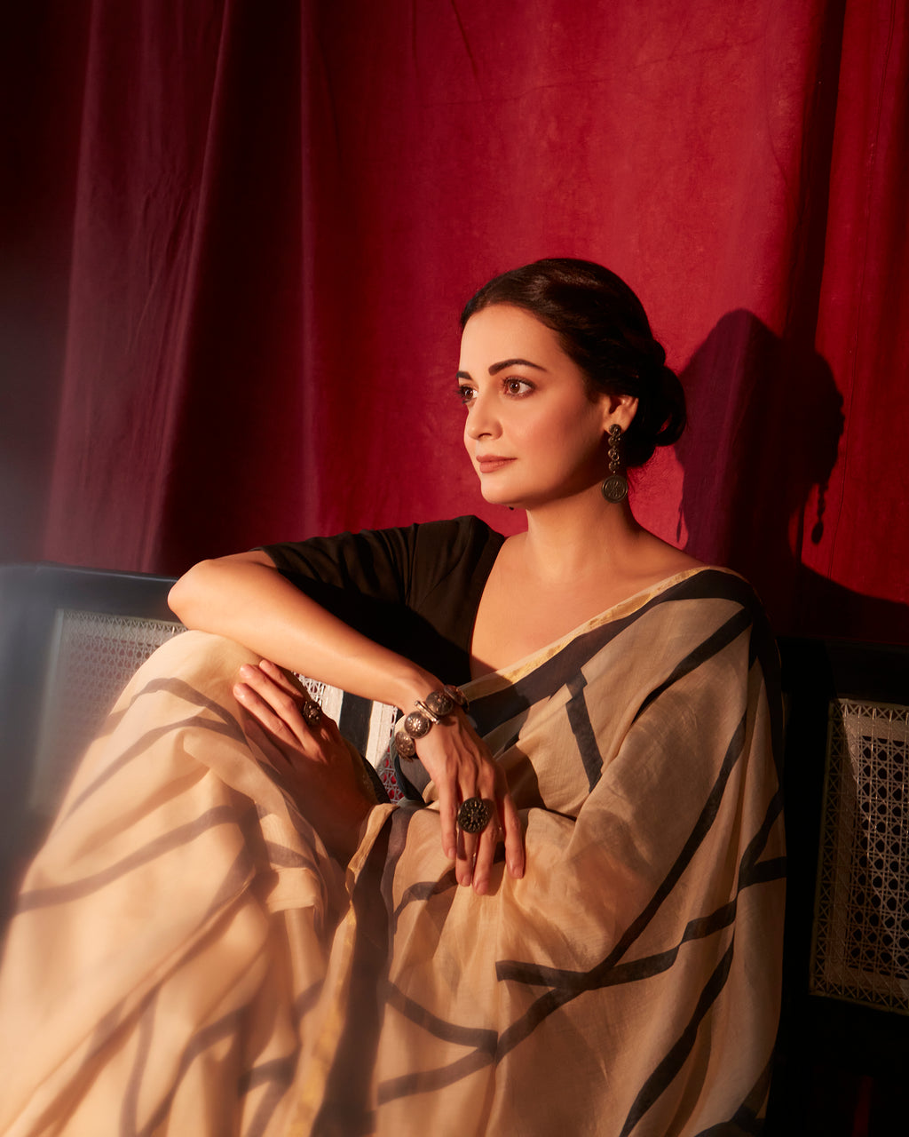 BANANA Crossroads DIA's pick Chanderi Saree