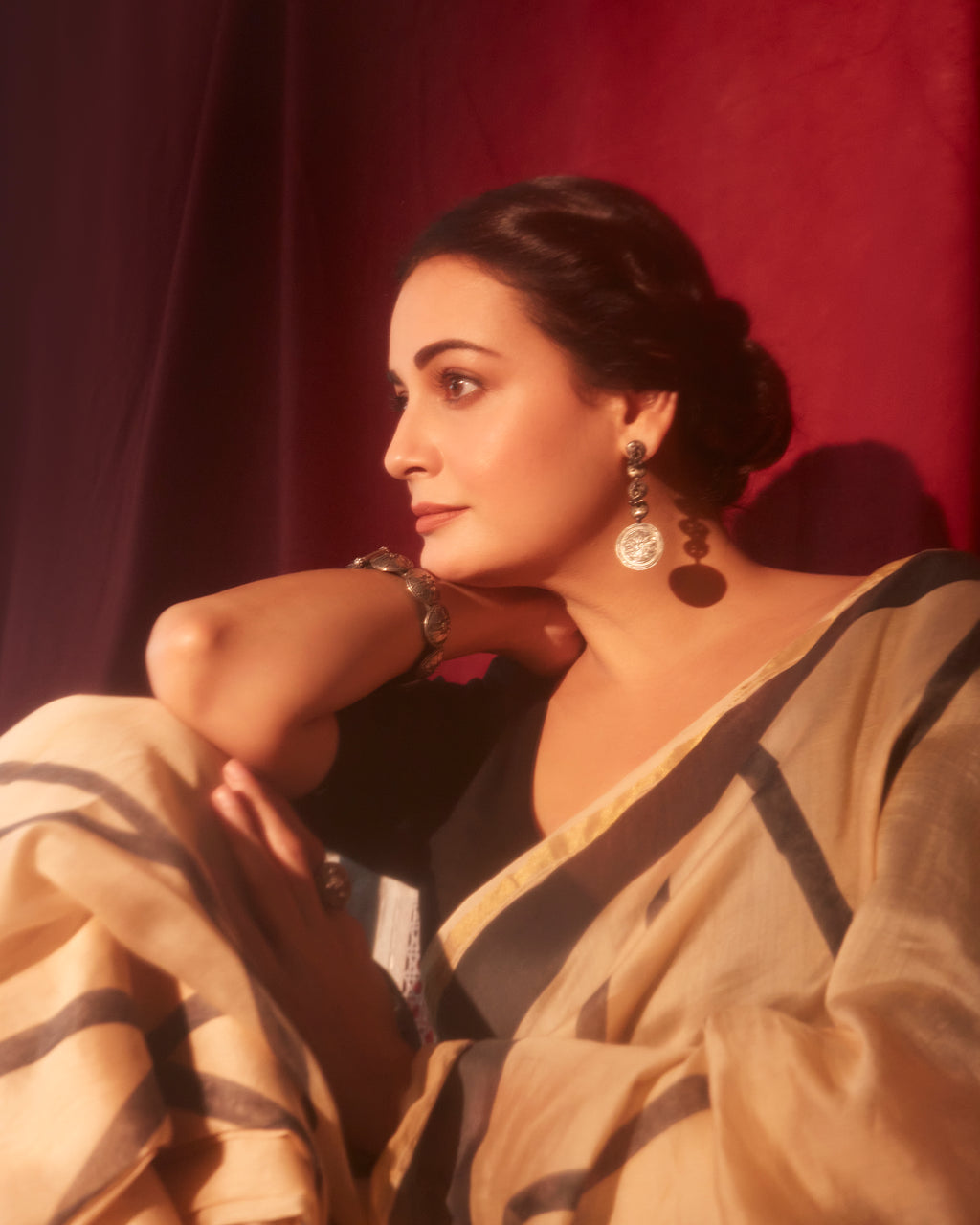 BANANA Crossroads DIA's pick Chanderi Saree
